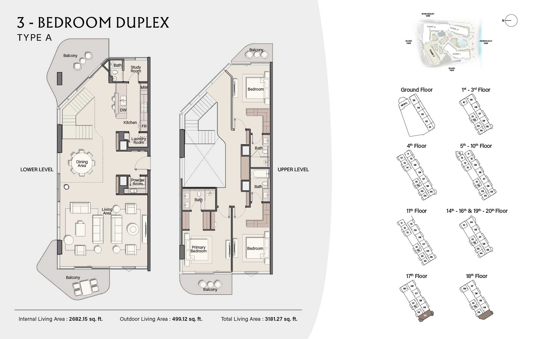 Costa Mare at Al Marjan floor plan 8