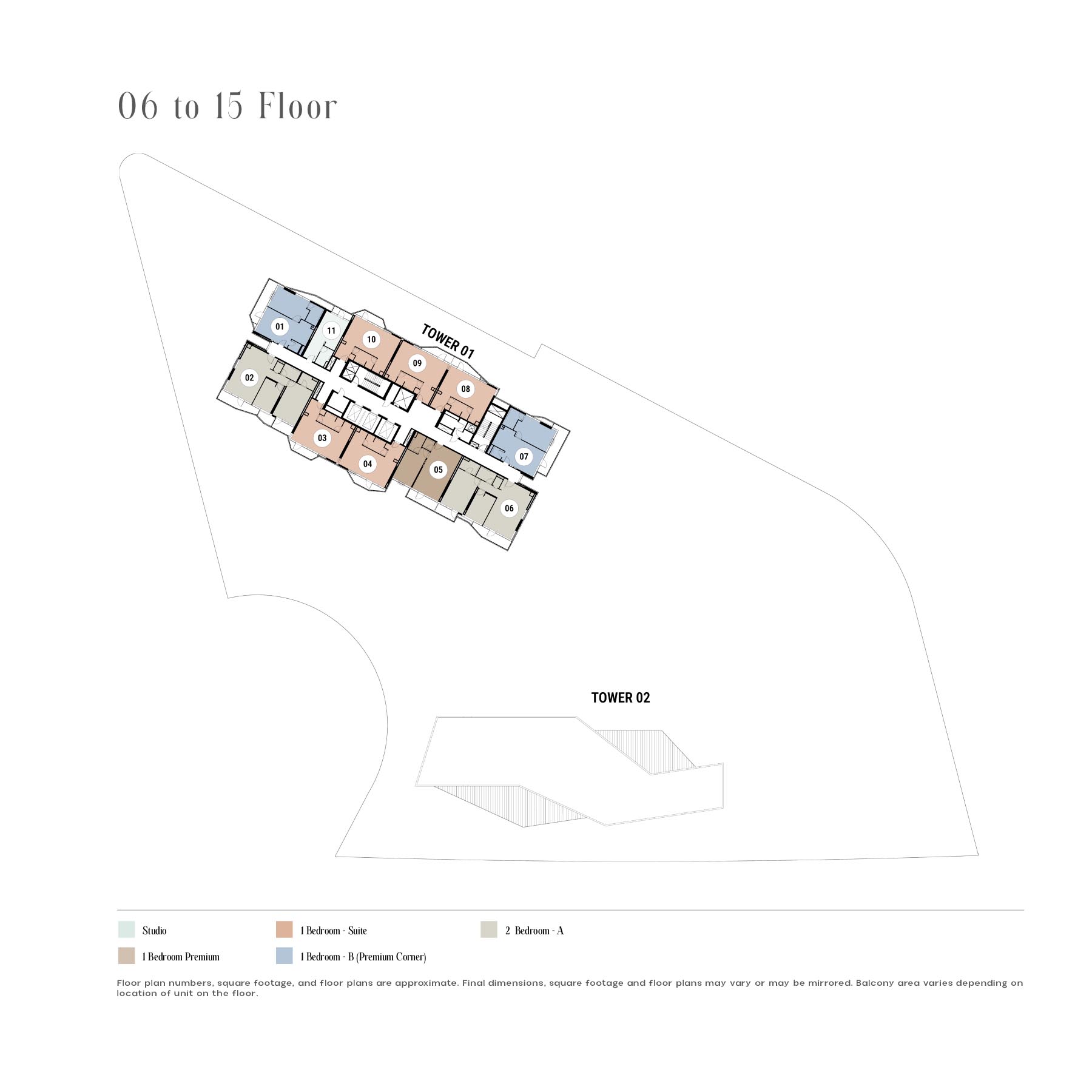 SKAI at Mina Al Arab floor plan 5