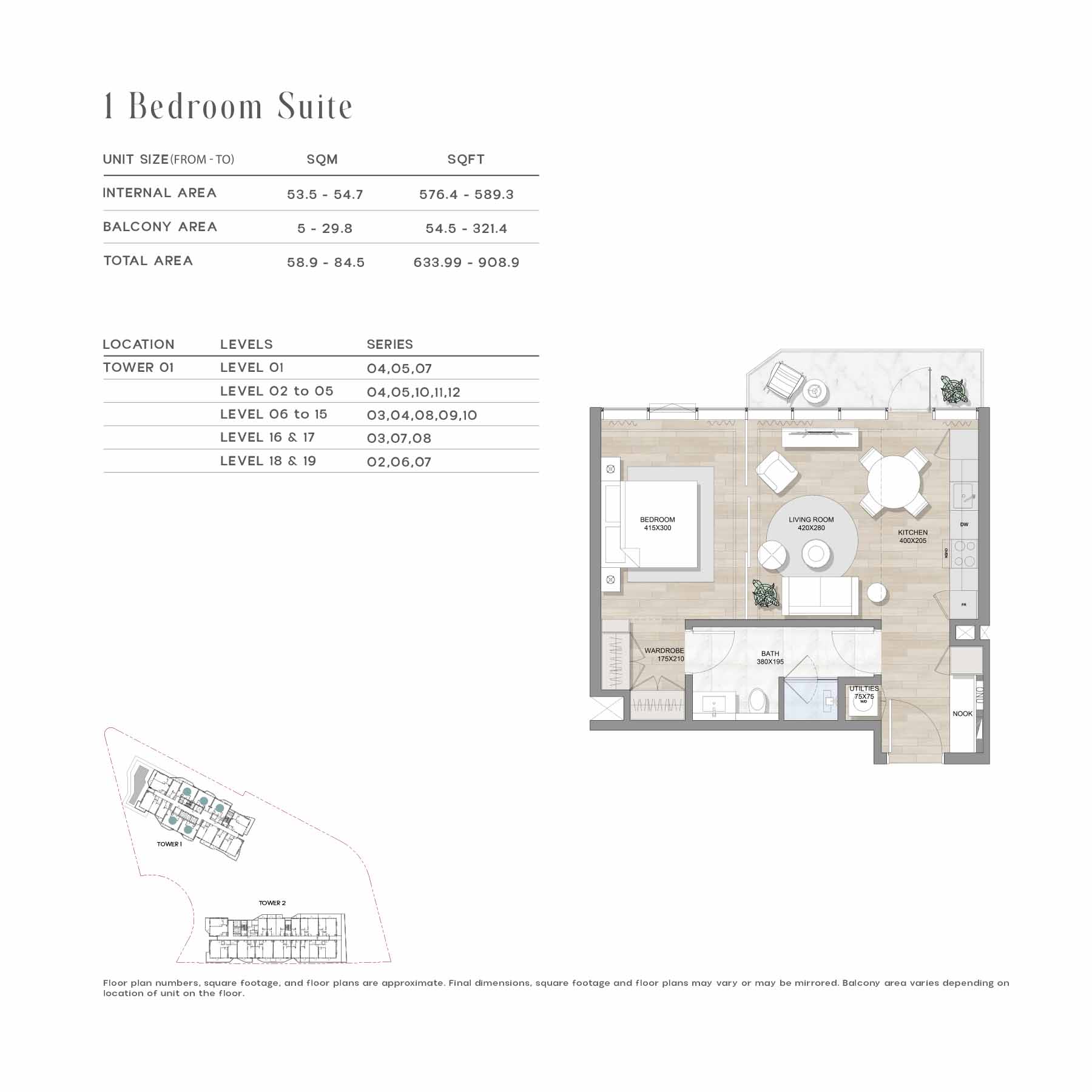 SKAI at Mina Al Arab floor plan 4