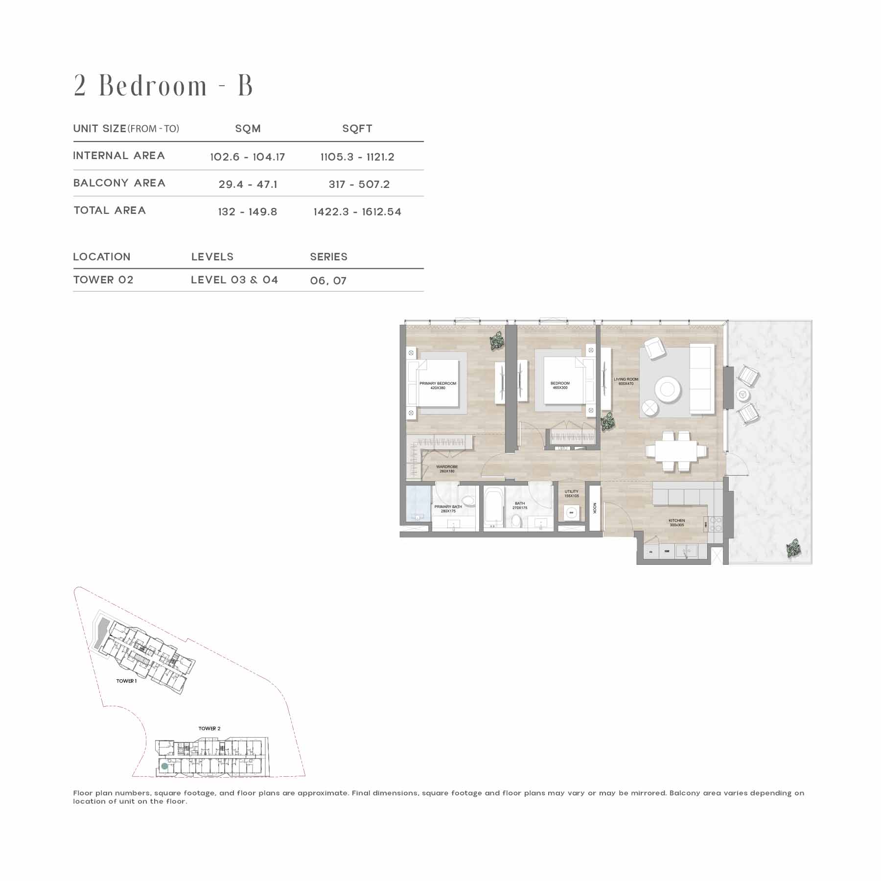 SKAI at Mina Al Arab floor plan 7
