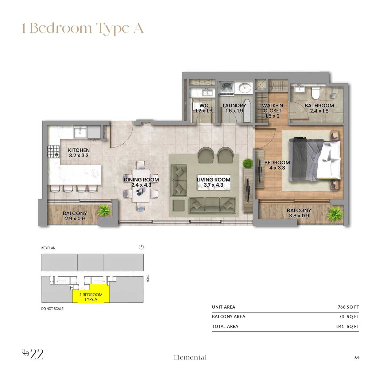 Elemental 22 floor plan 1
