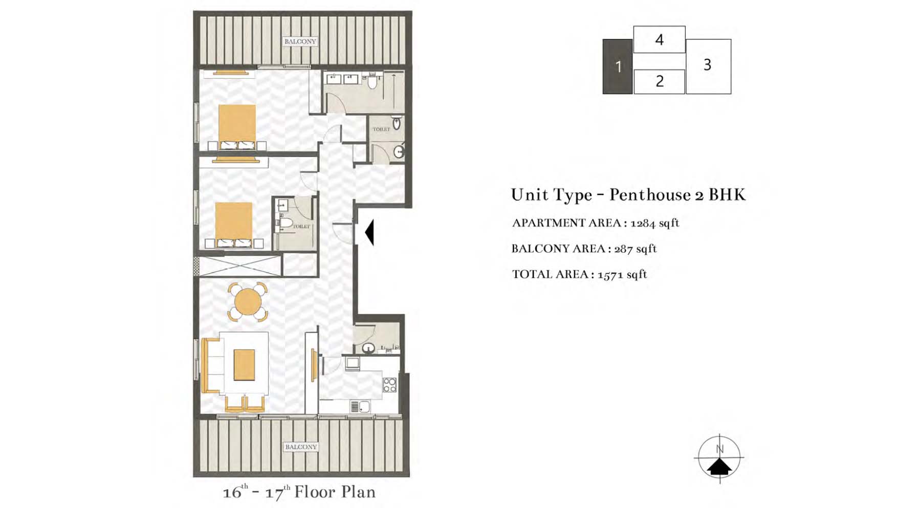 Ashwood Residences at JVT floor plan 6