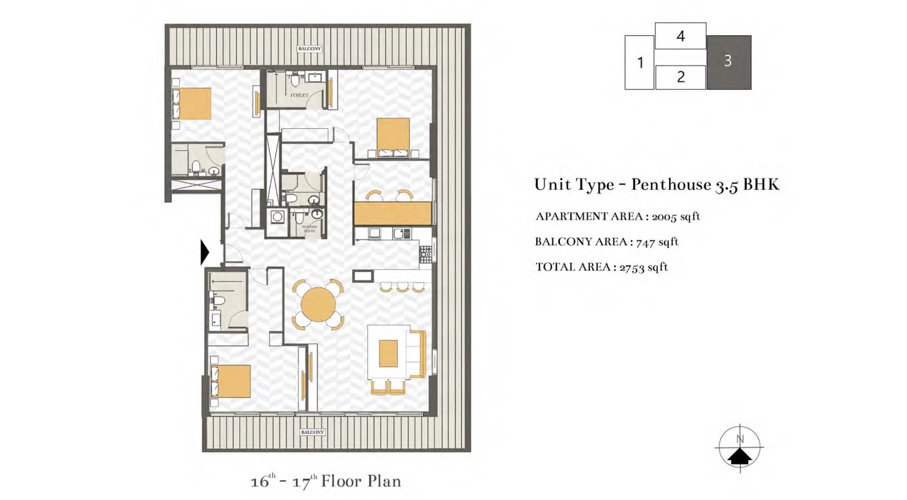 Ashwood Residences at JVT floor plan 7