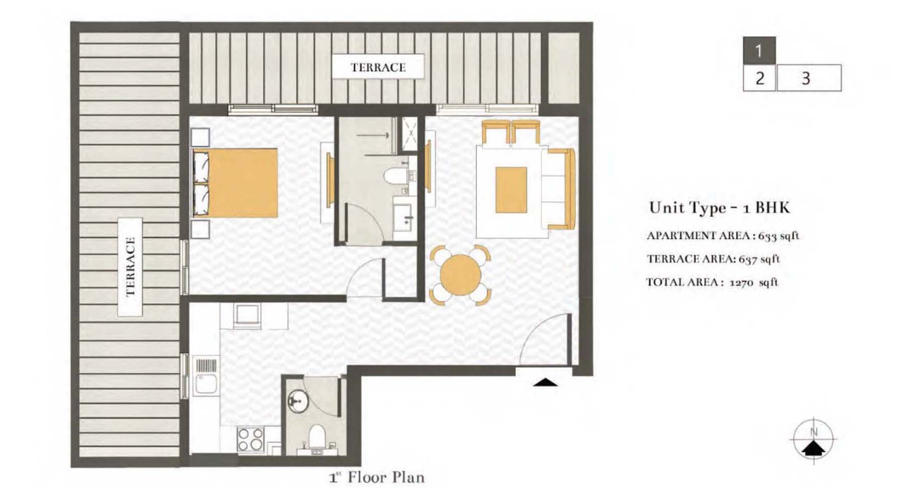 Ashwood Residences at JVT floor plan 2