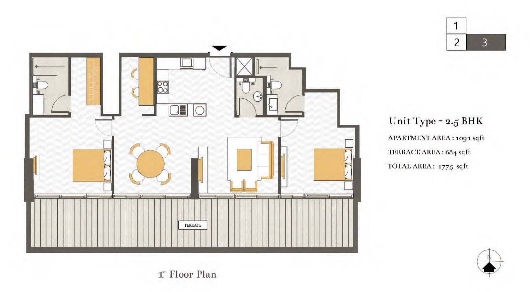 Ashwood Residences at JVT floor plan 5