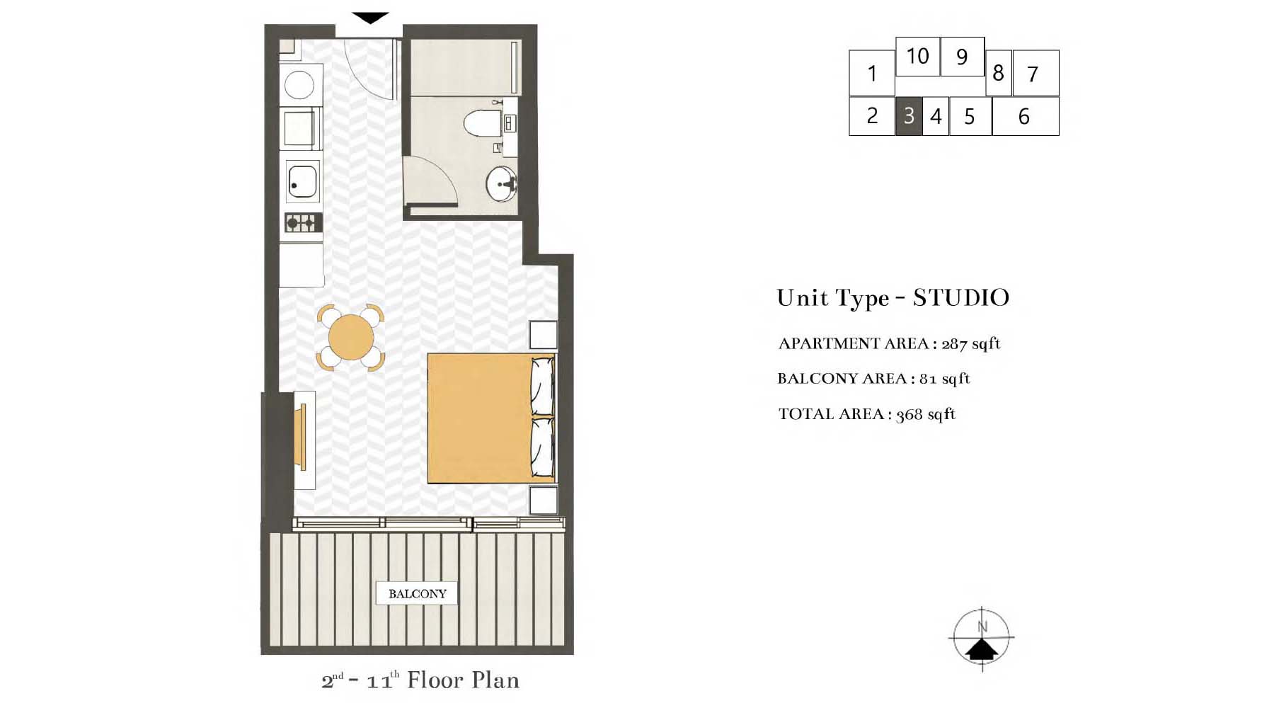 Ashwood Residences at JVT floor plan 1