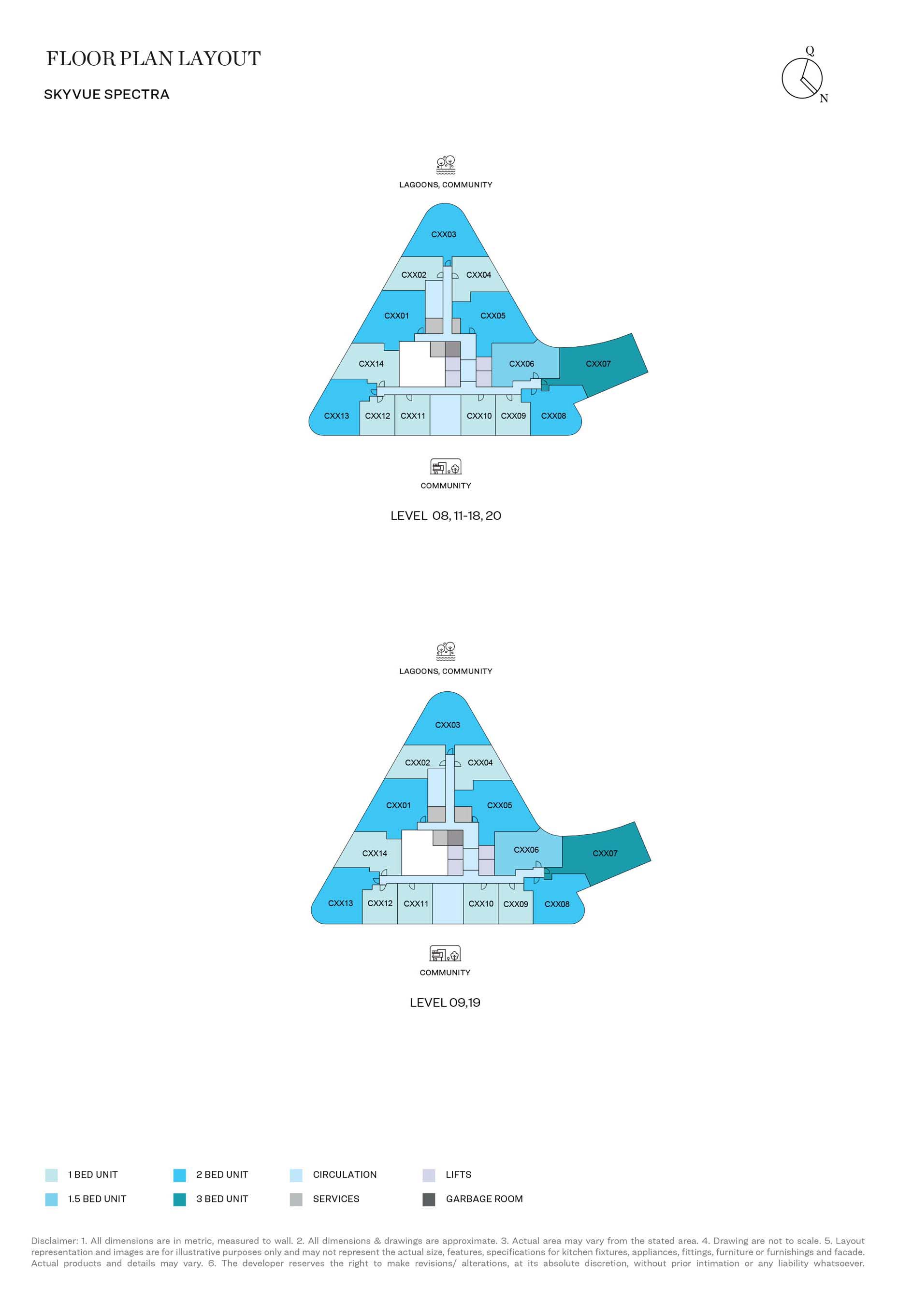 Skyvue Spectra at Sobha Hartland 2 floor plan 2