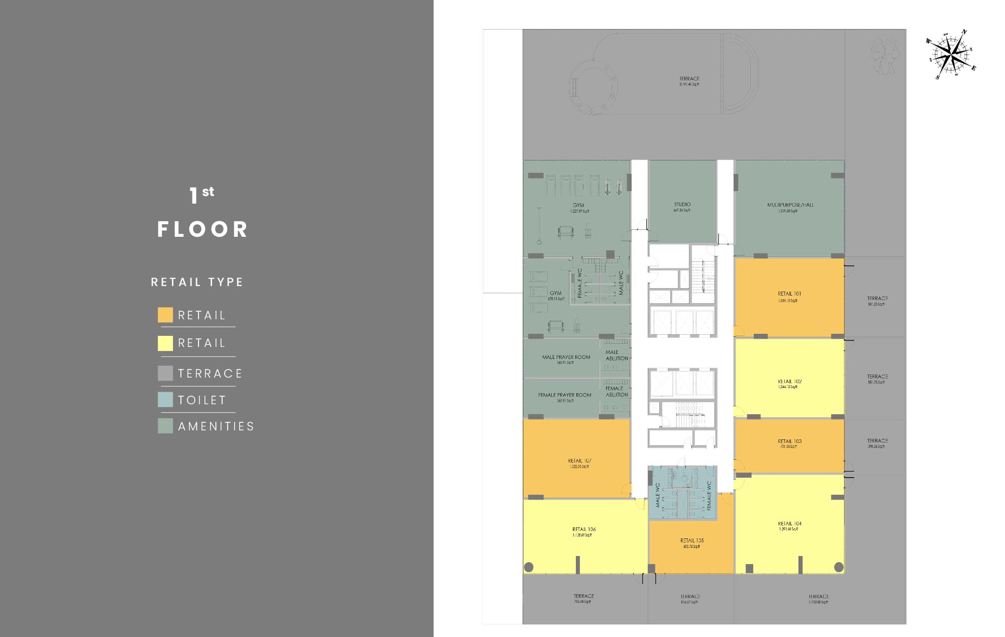 Samana Business Park floor plan 2