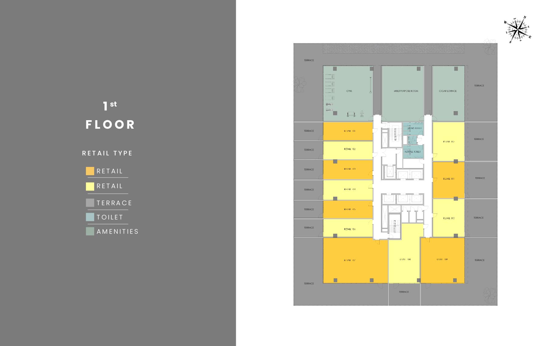 Samana Business Park floor plan 1