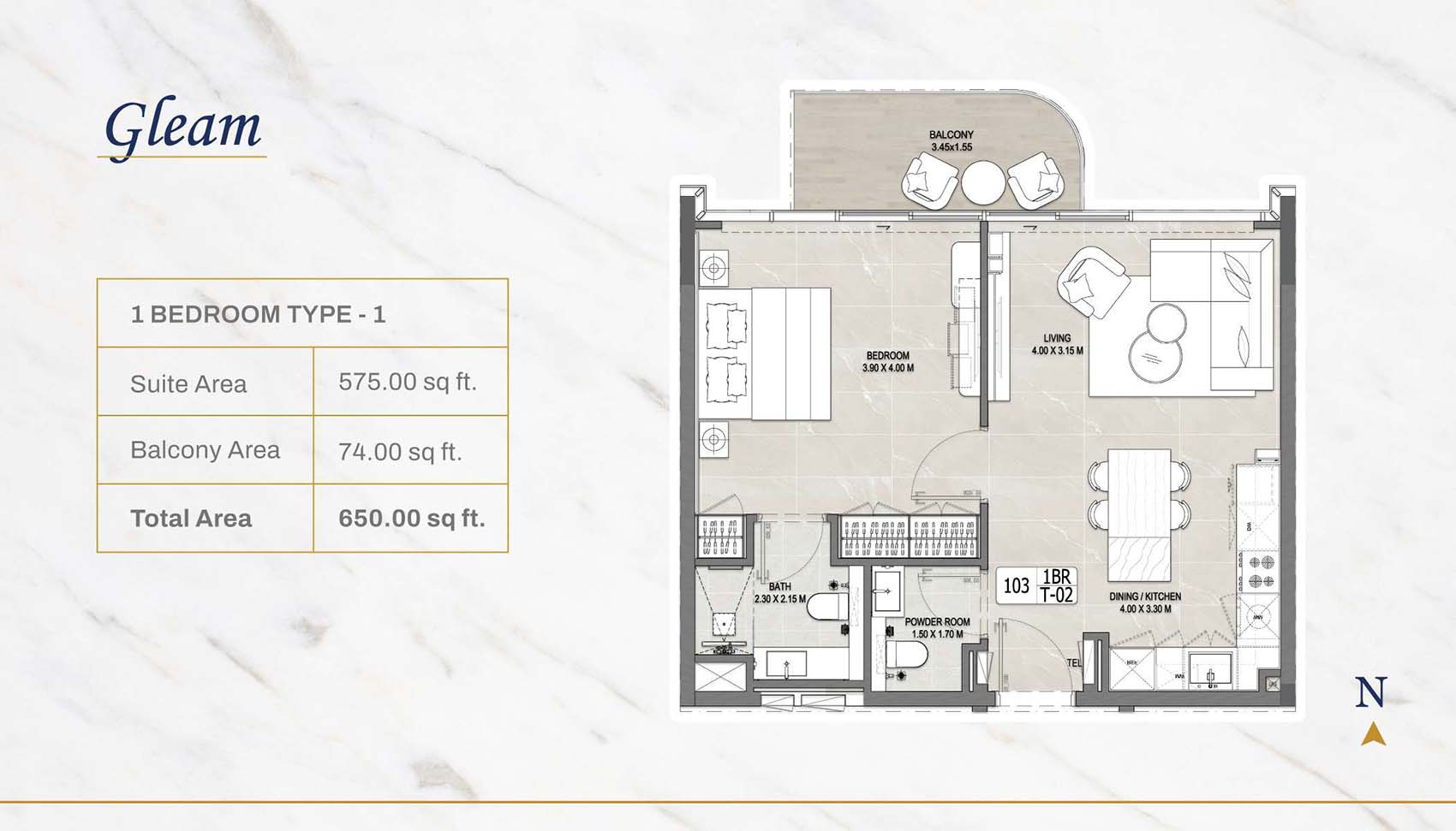 Vedaire Residences floor plan 1