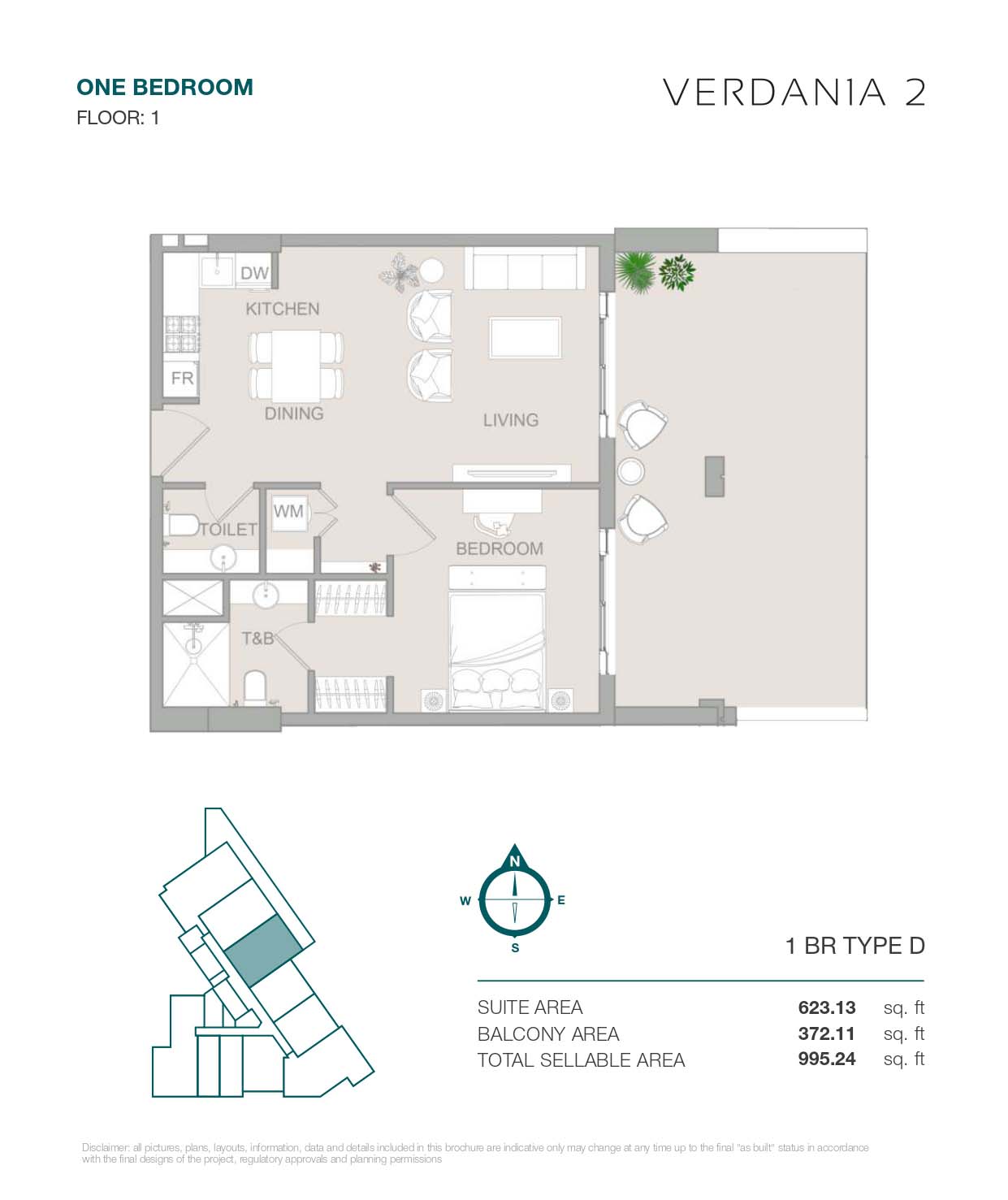 VERDANIA 2 at DLRC floor plan 2