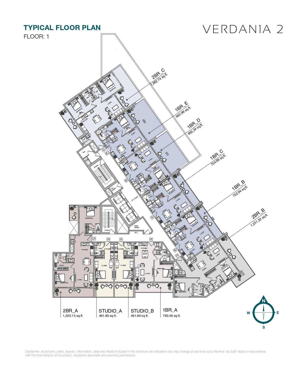 VERDANIA 2 at DLRC floor plan 3