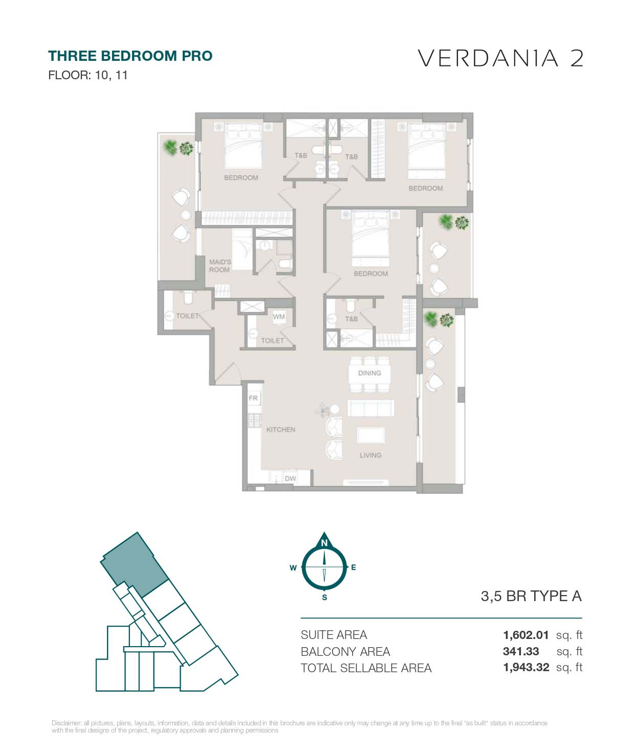 VERDANIA 2 at DLRC floor plan 5