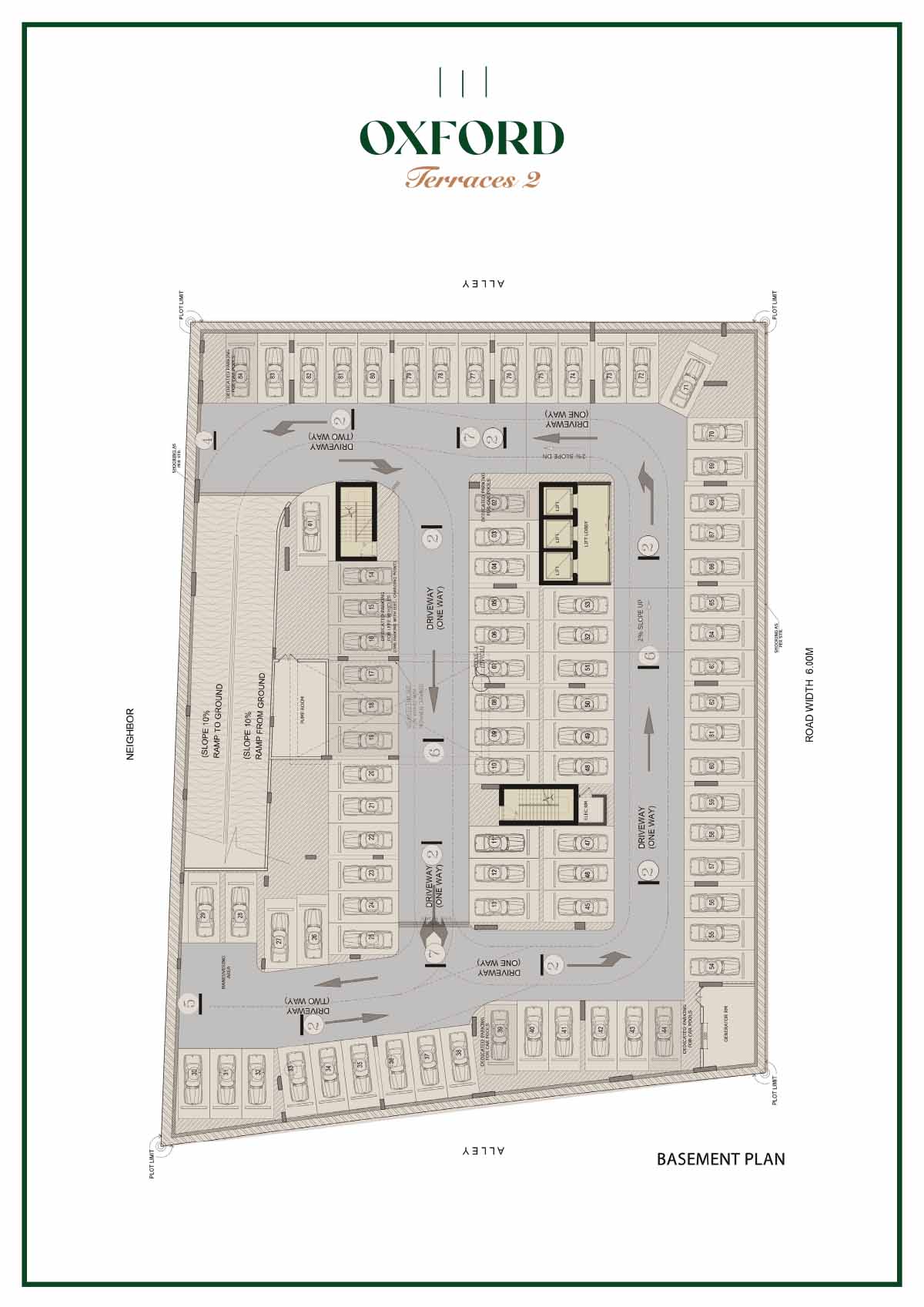 Oxford Terraces 2 by Iman floor plan 1