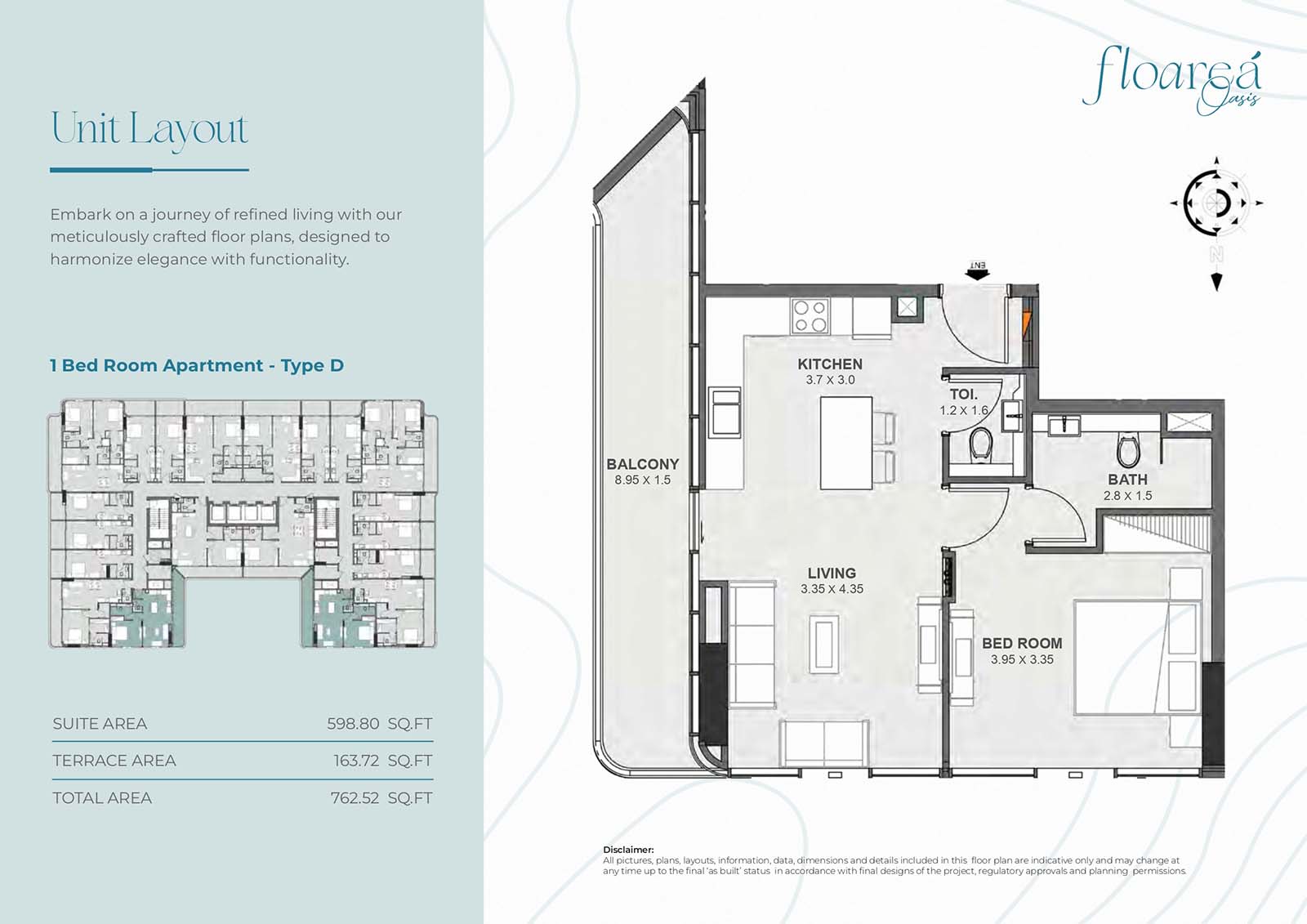 Floarea Oasis at DLRC floor plan 2
