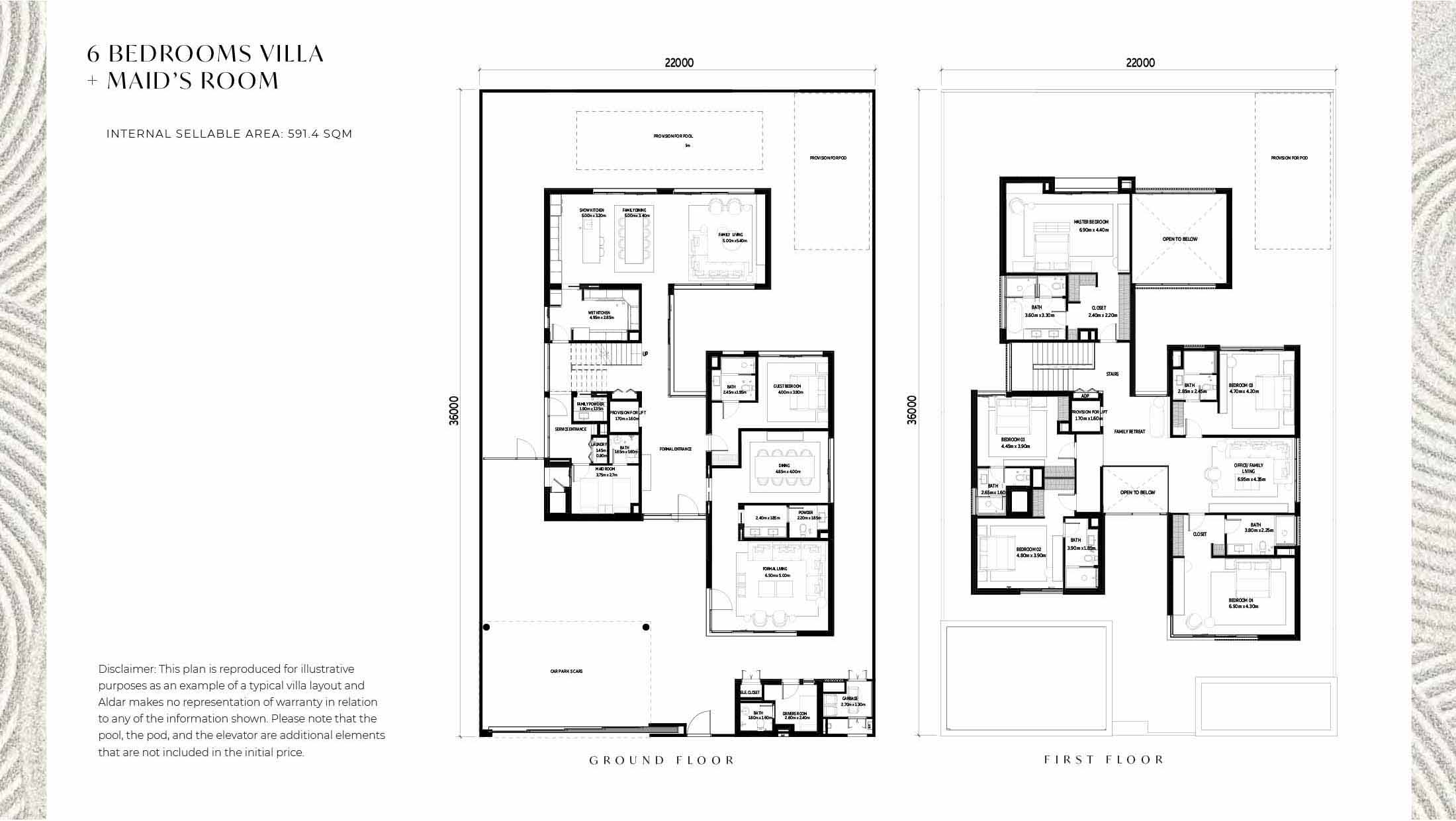 Saadiyat Lagoons Wilds floor plan 4