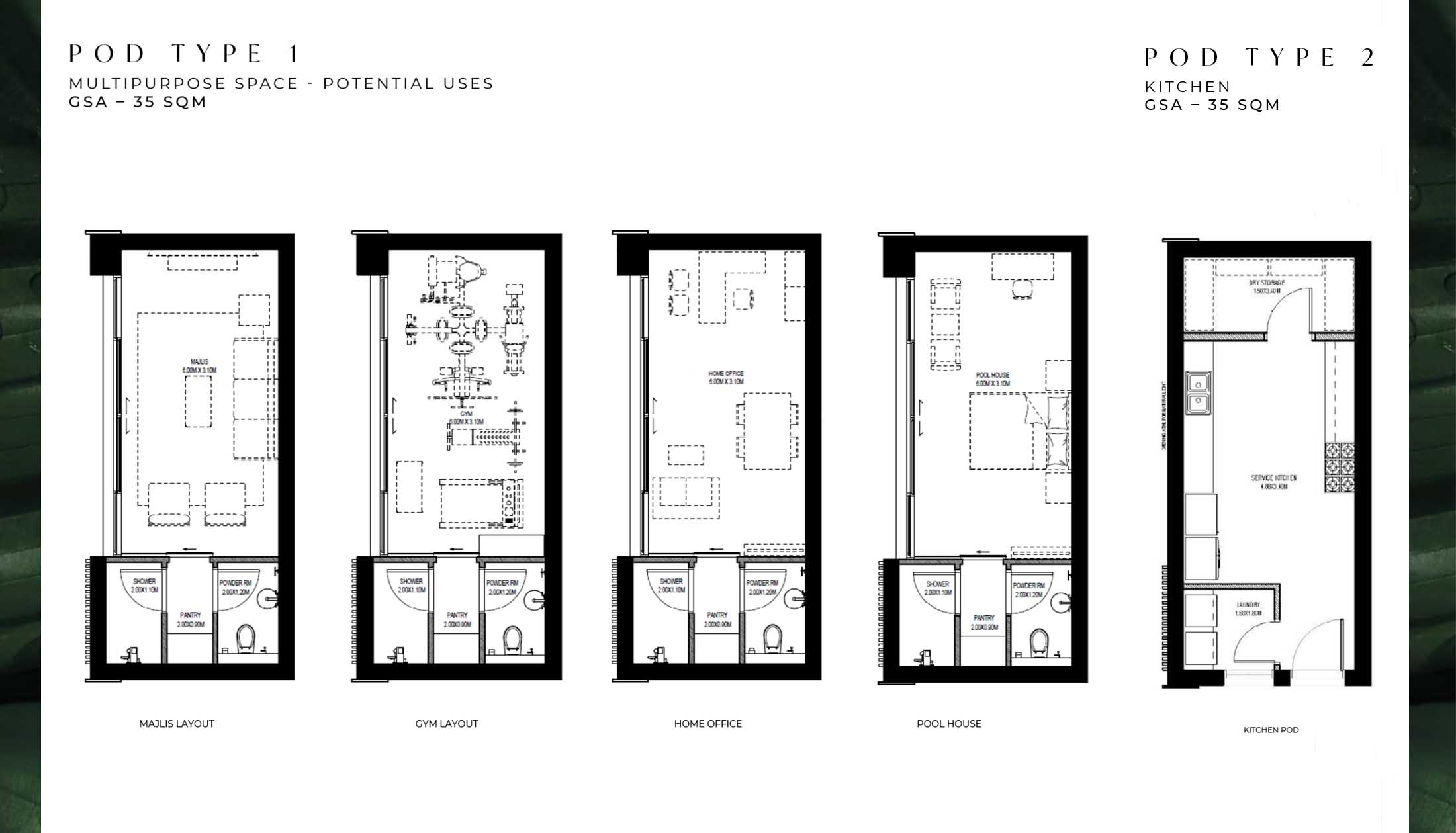 Saadiyat Lagoons Wilds floor plan 1