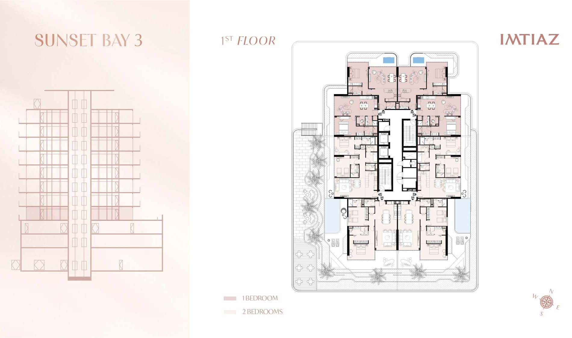 Sunset Bay 3 by Imtiaz floor plan 1