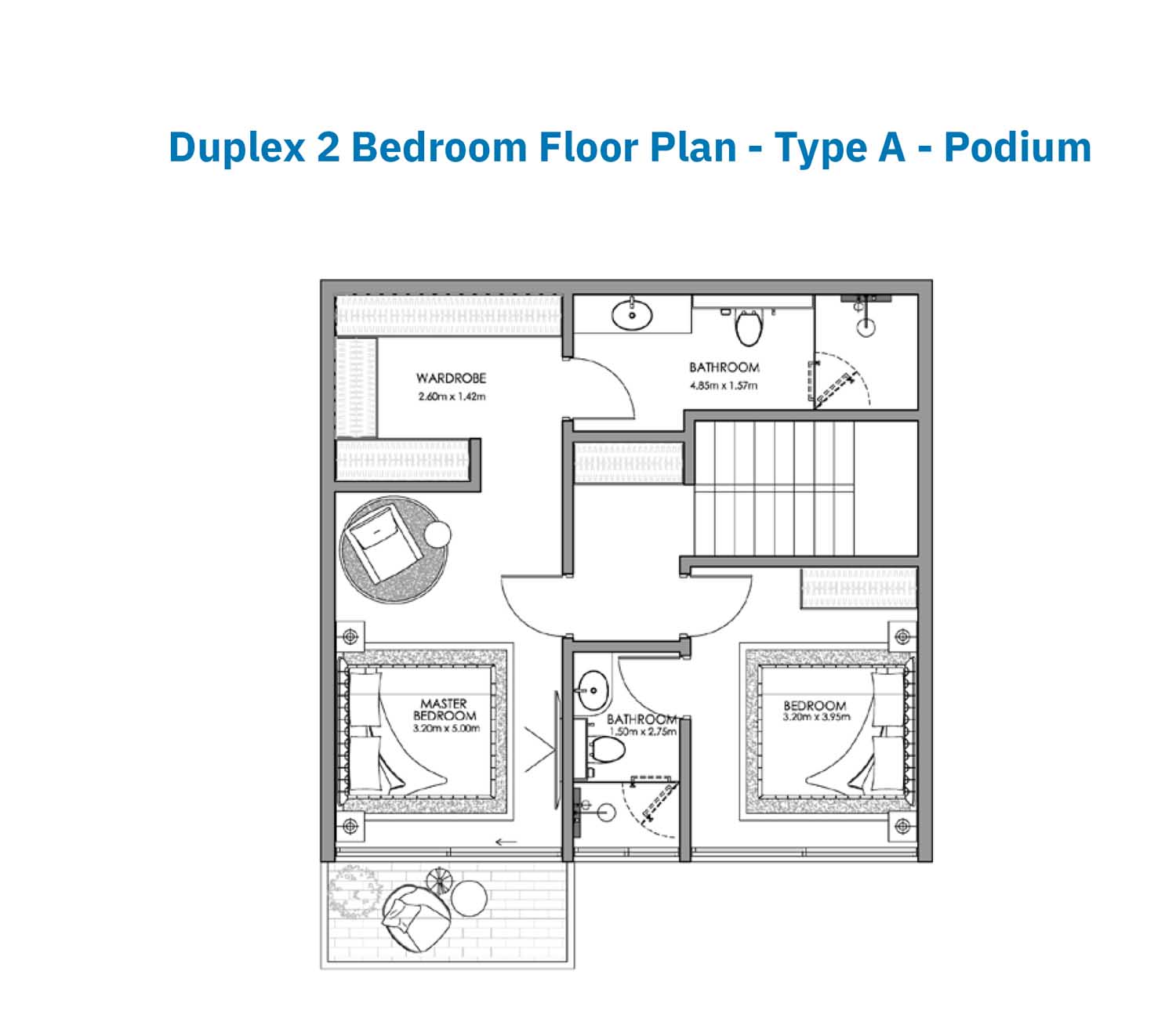 Blue Beach Residence by Ajmal Makan floor plan 3