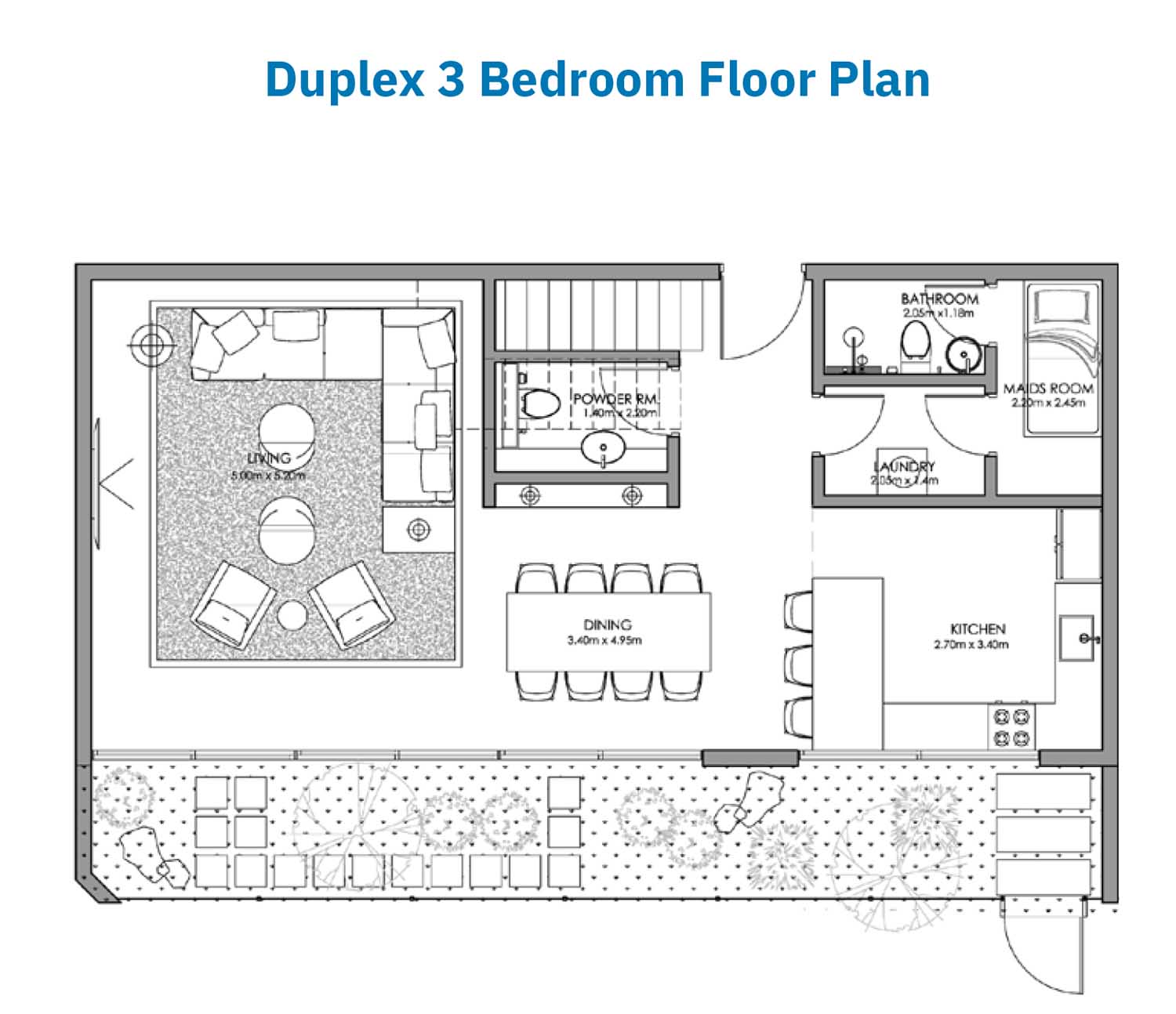 Blue Beach Residence by Ajmal Makan floor plan 5