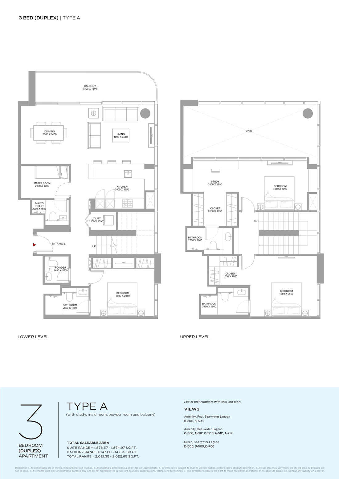 Sobha Starline Beach Residences floor plan 4