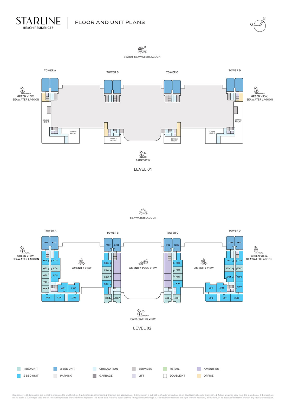 Sobha Starline Beach Residences floor plan 2