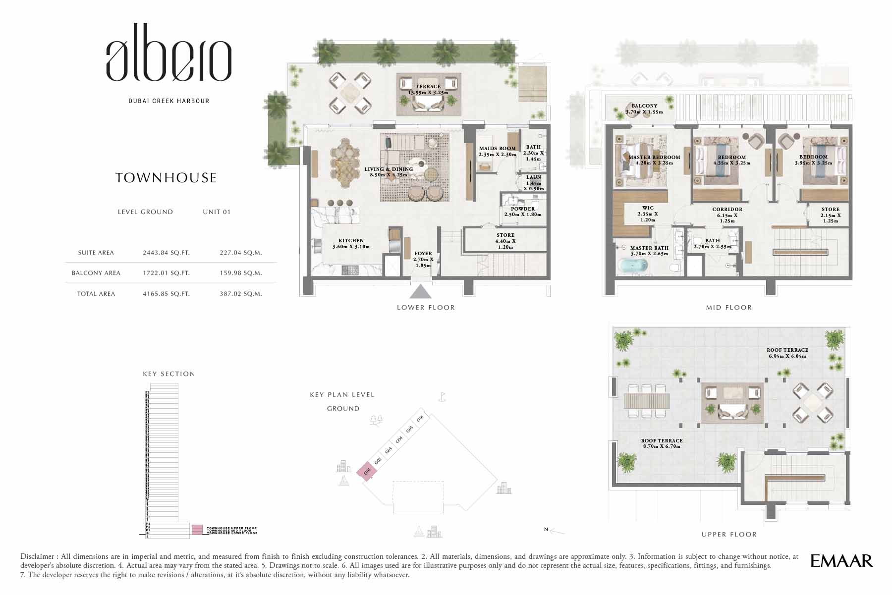 Albero at Dubai Creek Harbour floor plan 4