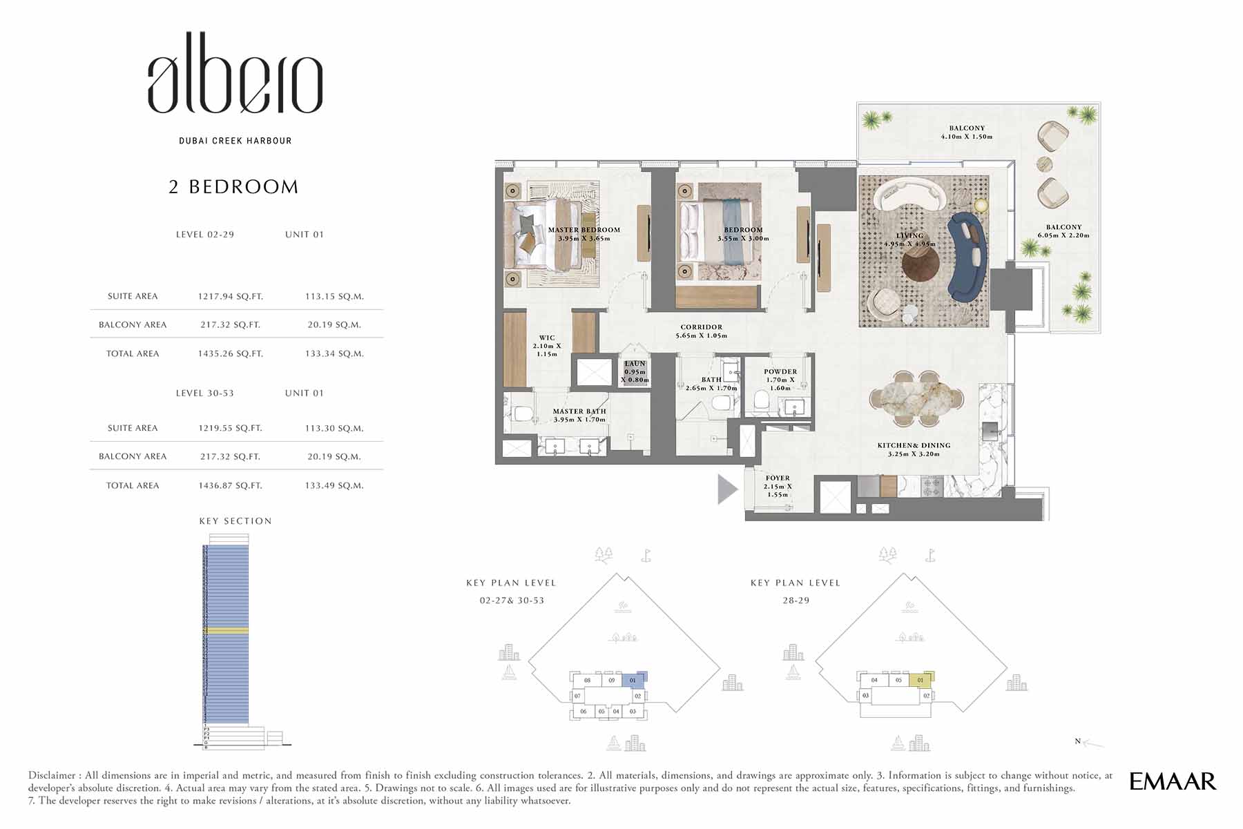 Albero at Dubai Creek Harbour floor plan 2