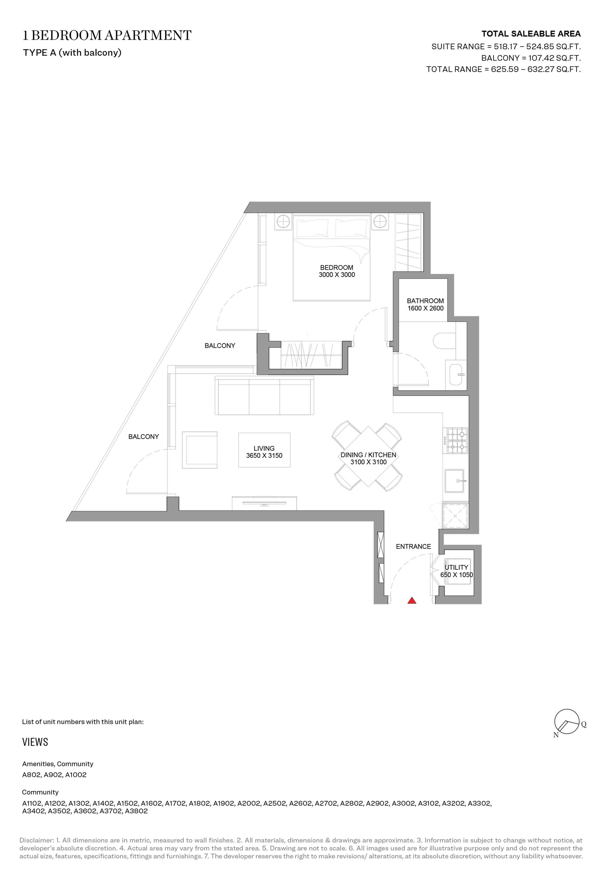 Skyvue Stellar at Sobha Hartland 2 floor plan 1