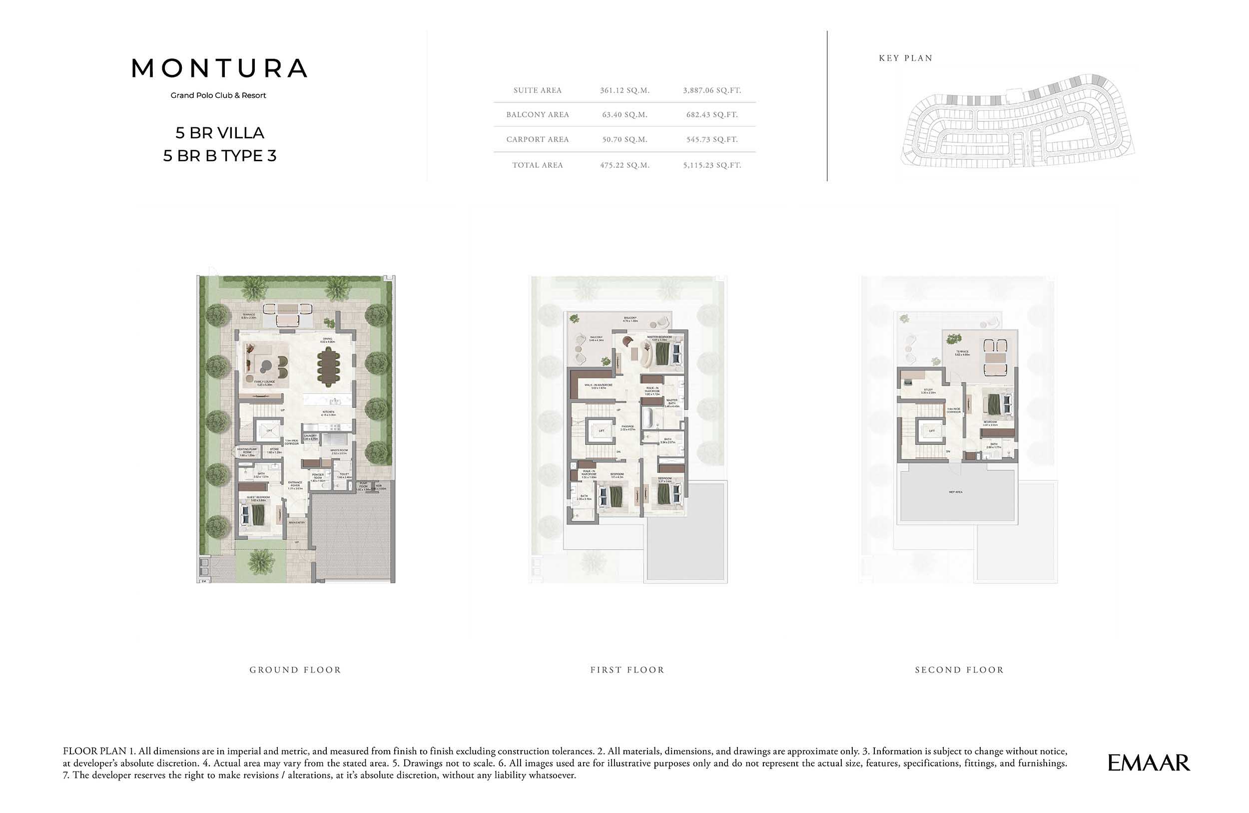 Montura at Grand Polo floor plan 2