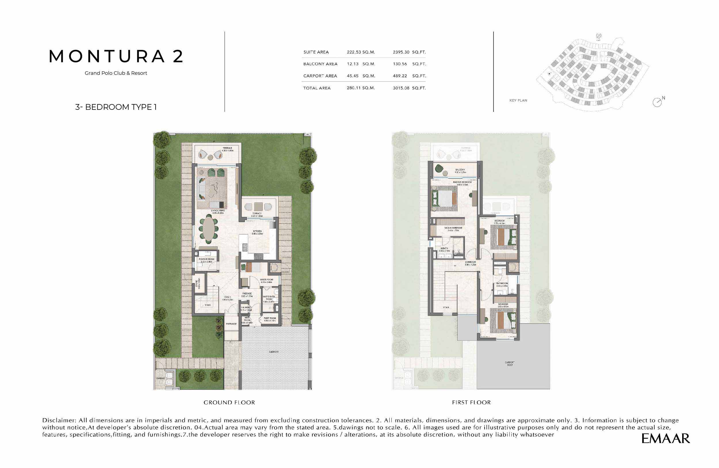 Montura 2 at Grand Polo floor plan 1
