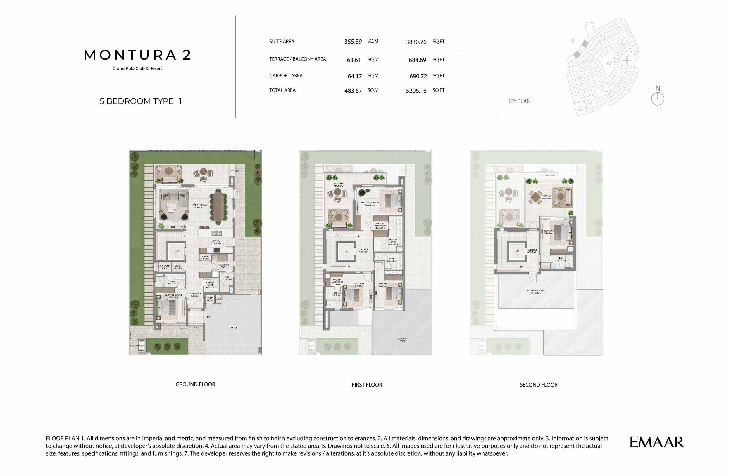 Montura 2 at Grand Polo floor plan 2
