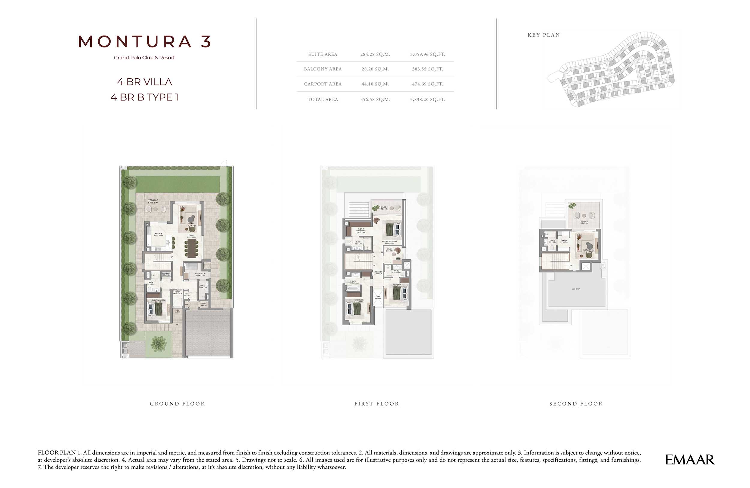 Montura 3 at Grand Polo floor plan 1