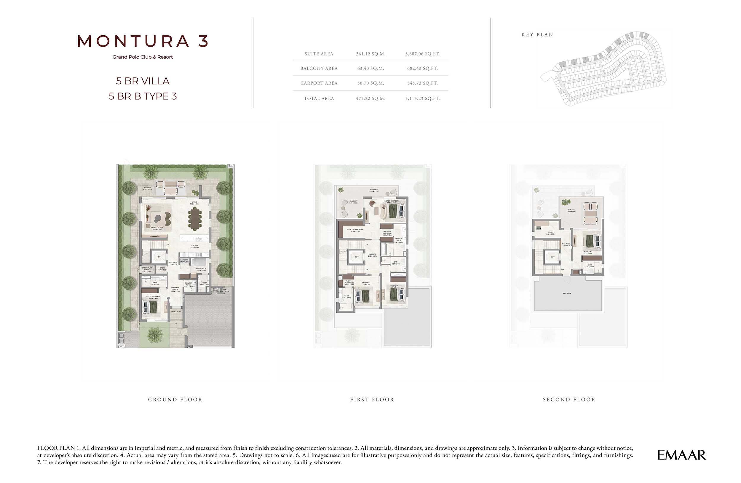 Montura 3 at Grand Polo floor plan 2