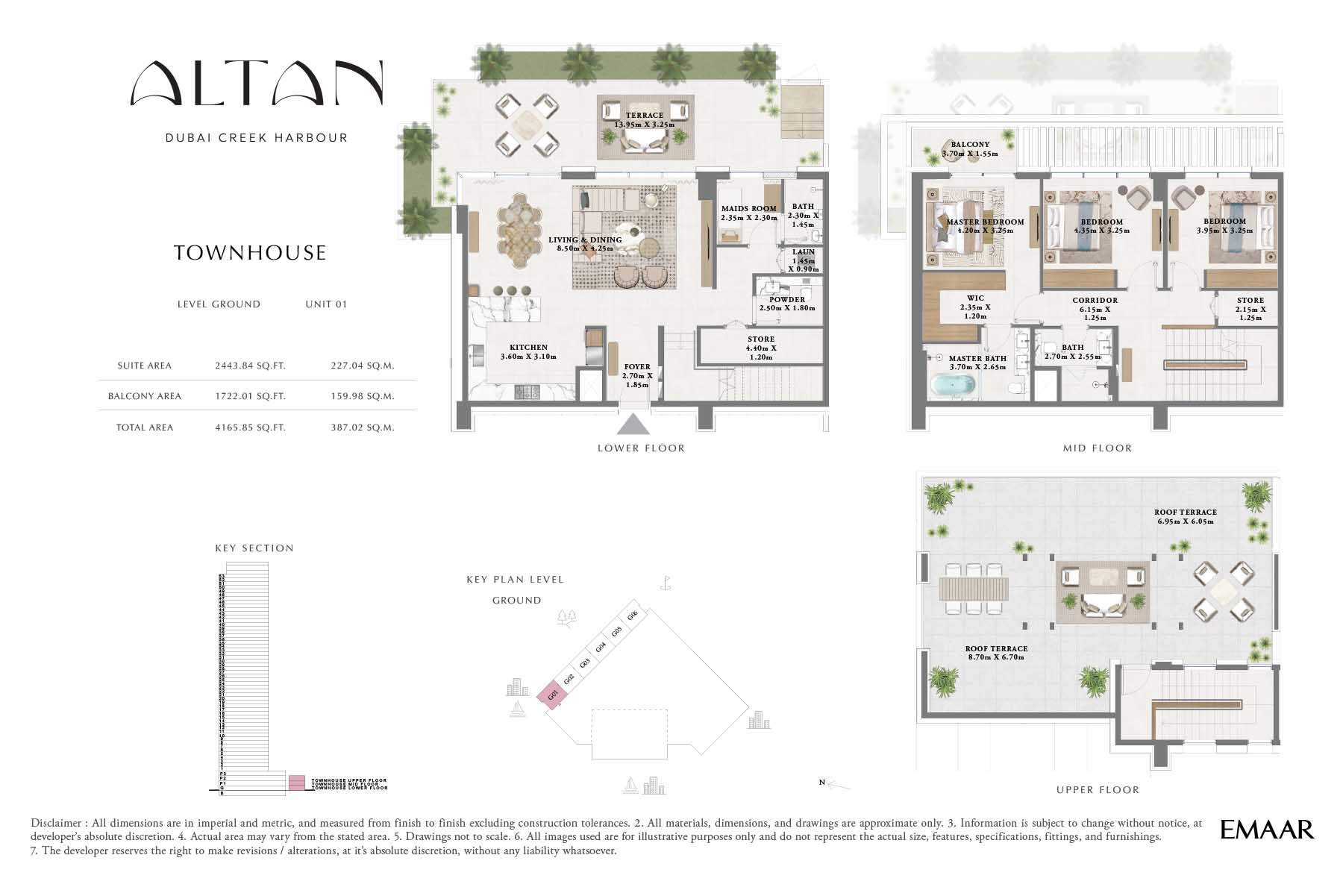 Altan at Dubai Creek Harbour floor plan 4