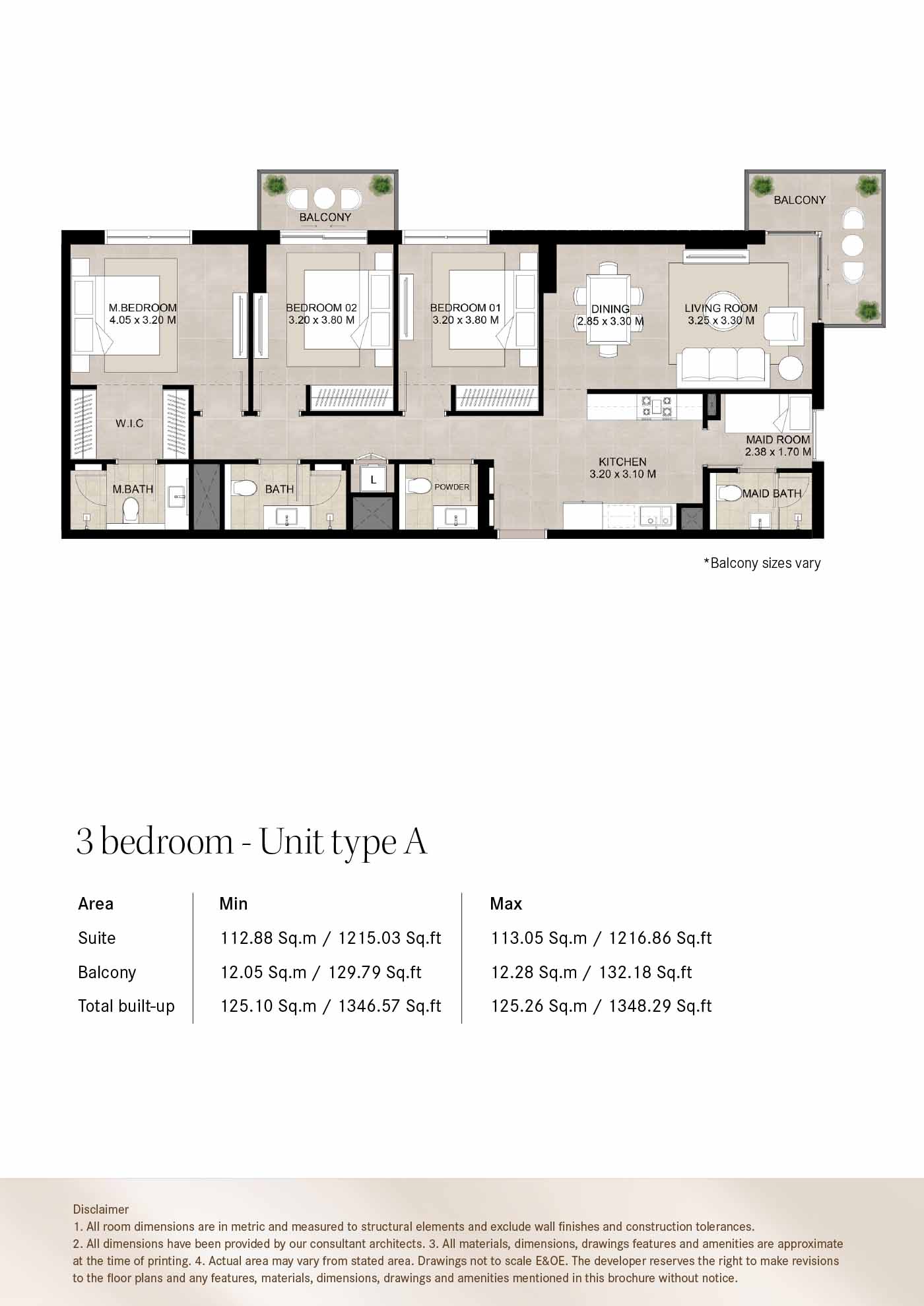 Augusta at Town Square floor plan 3