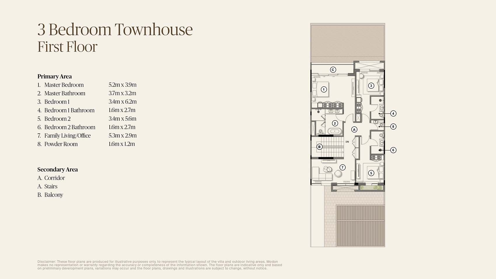 Nawayef Village by Modon floor plan 1