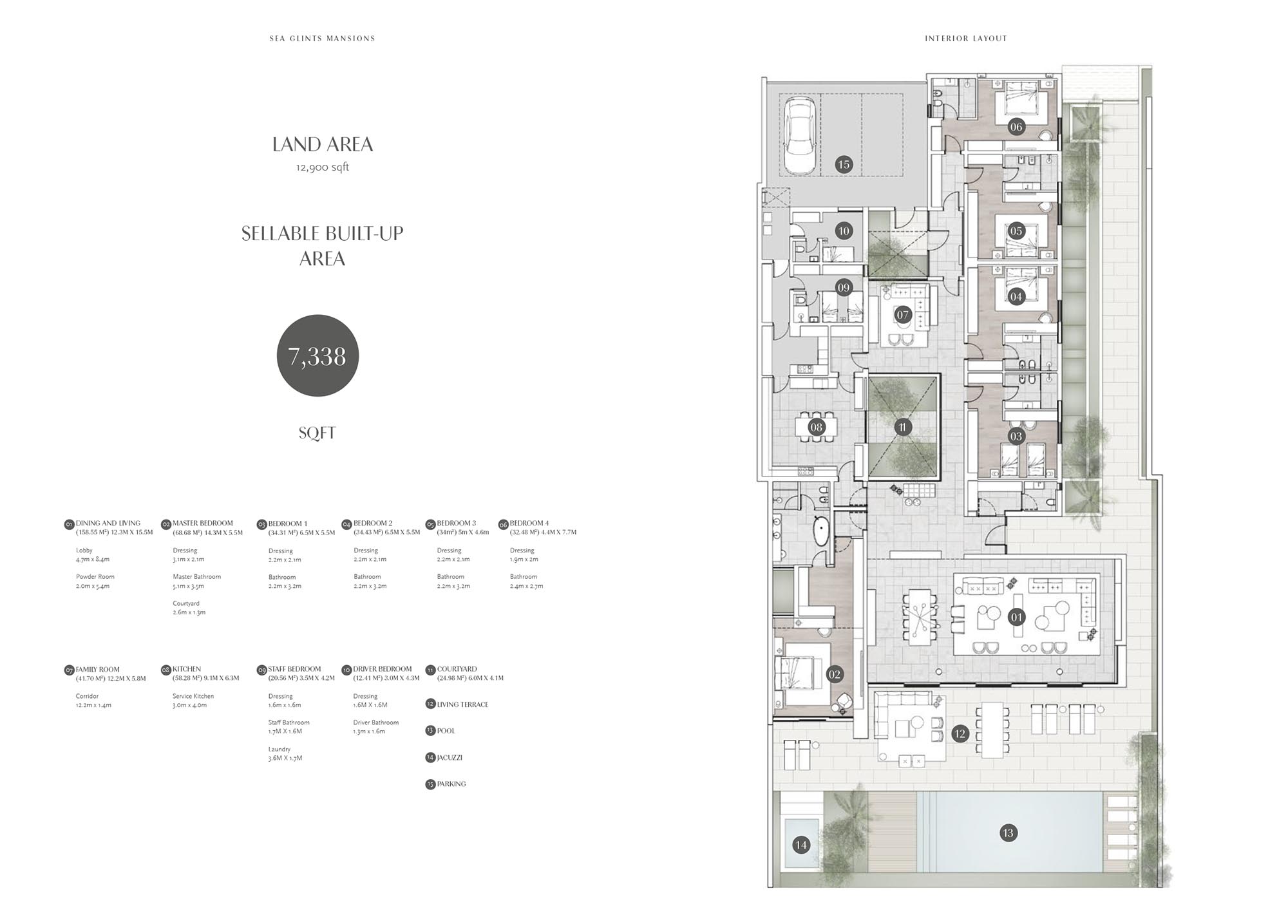 Sea Glints Mansions floor plan 2