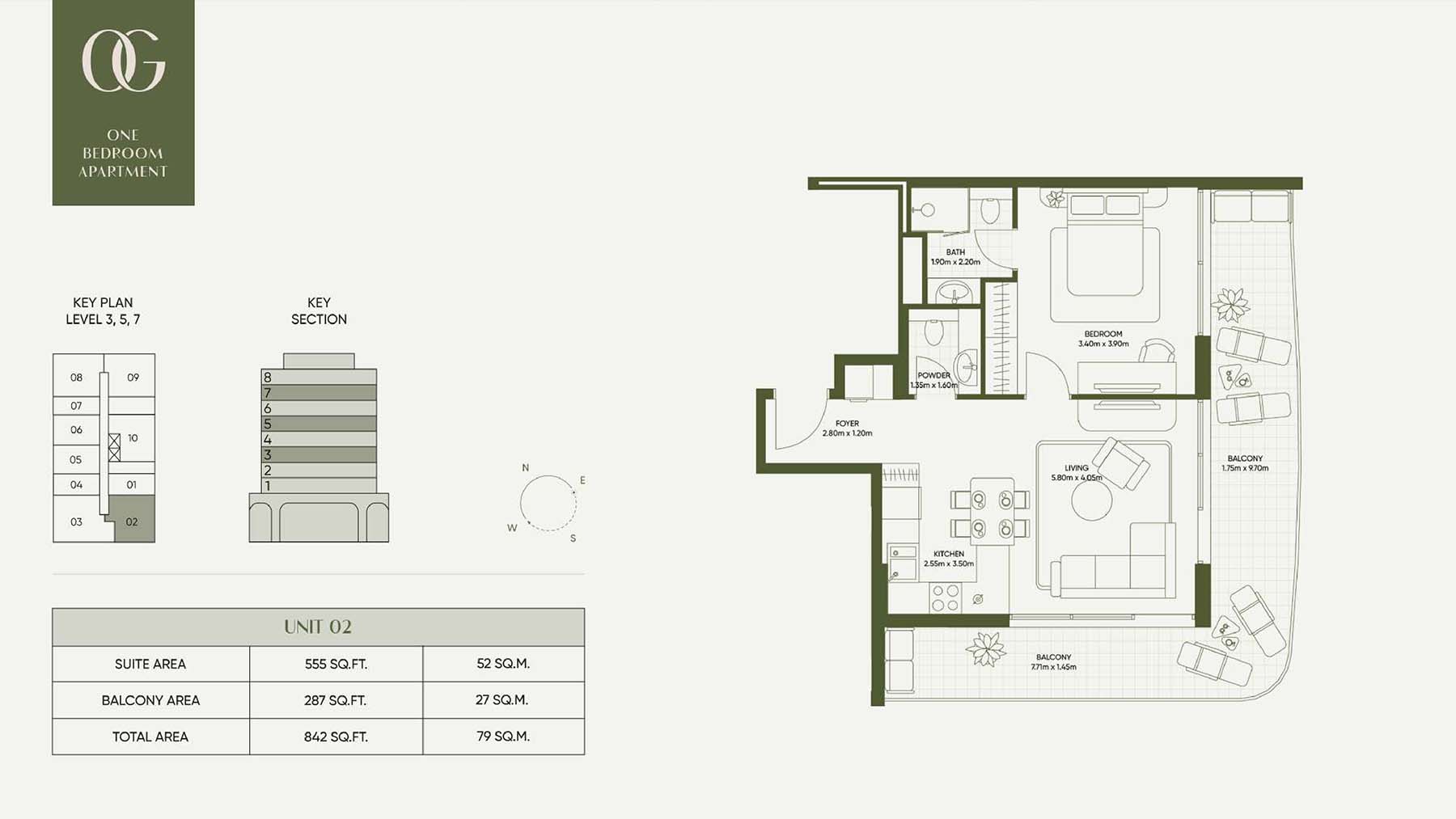Olivia Gardens Residence floor plan 2