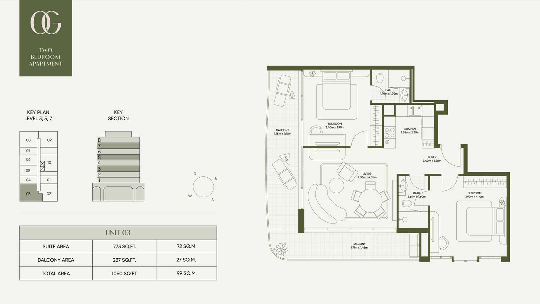 Olivia Gardens Residence floor plan 4