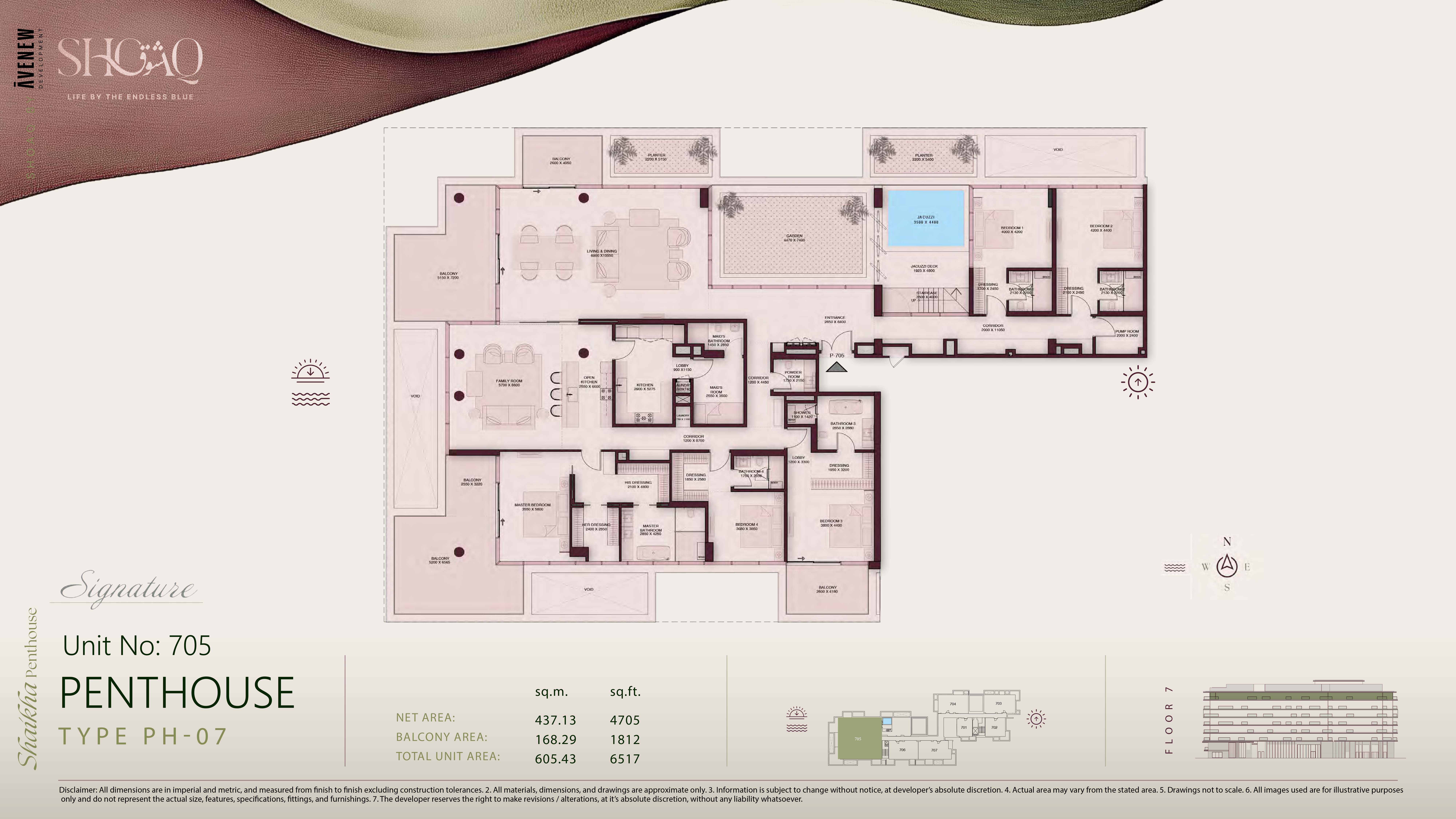Shoaq at Dubai Islands floor plan 5