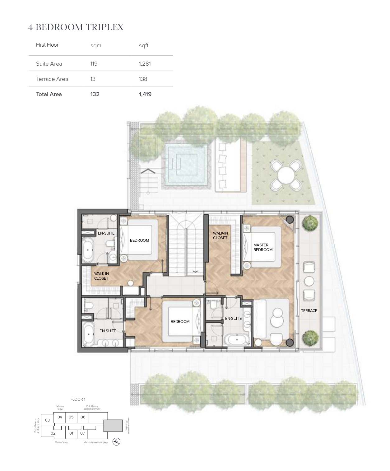 Residences Du Port Autograph Collection floor plan 6