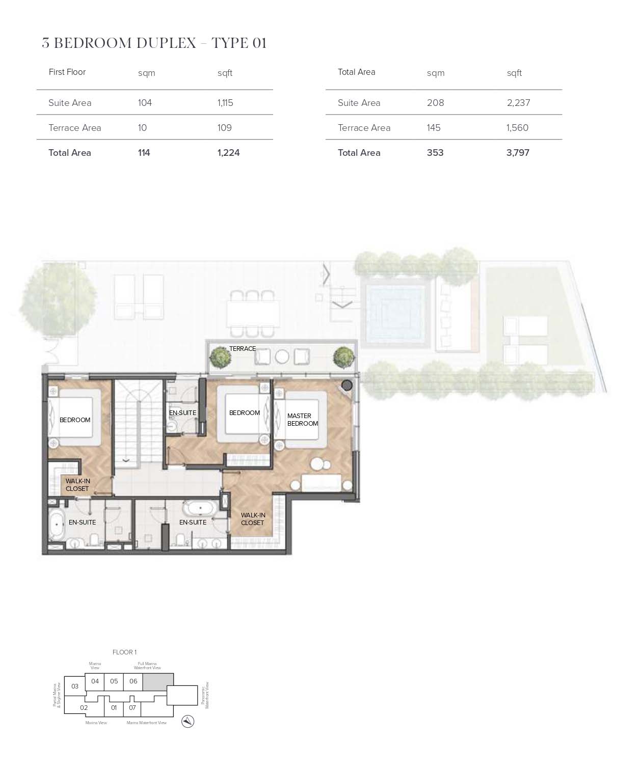 Residences Du Port Autograph Collection floor plan 4