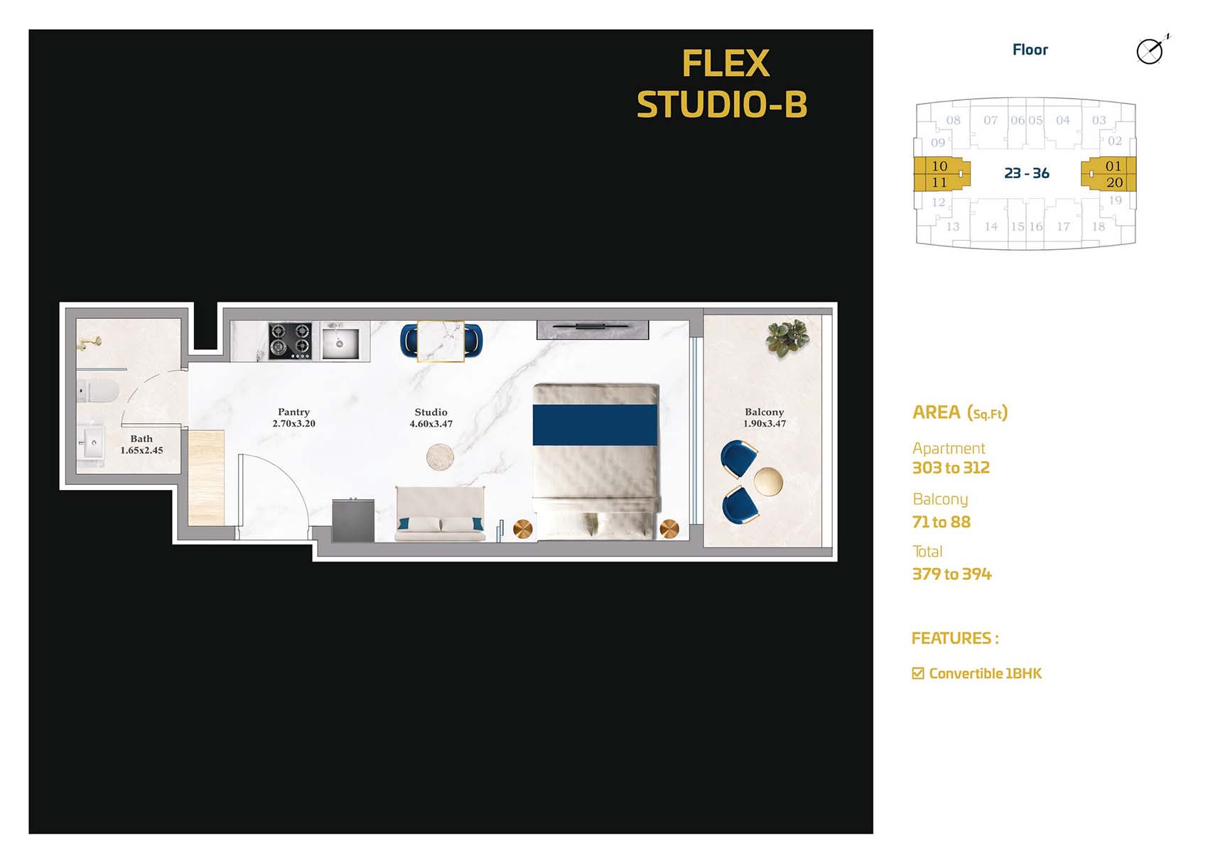 Danube ASPIRZ floor plan 3