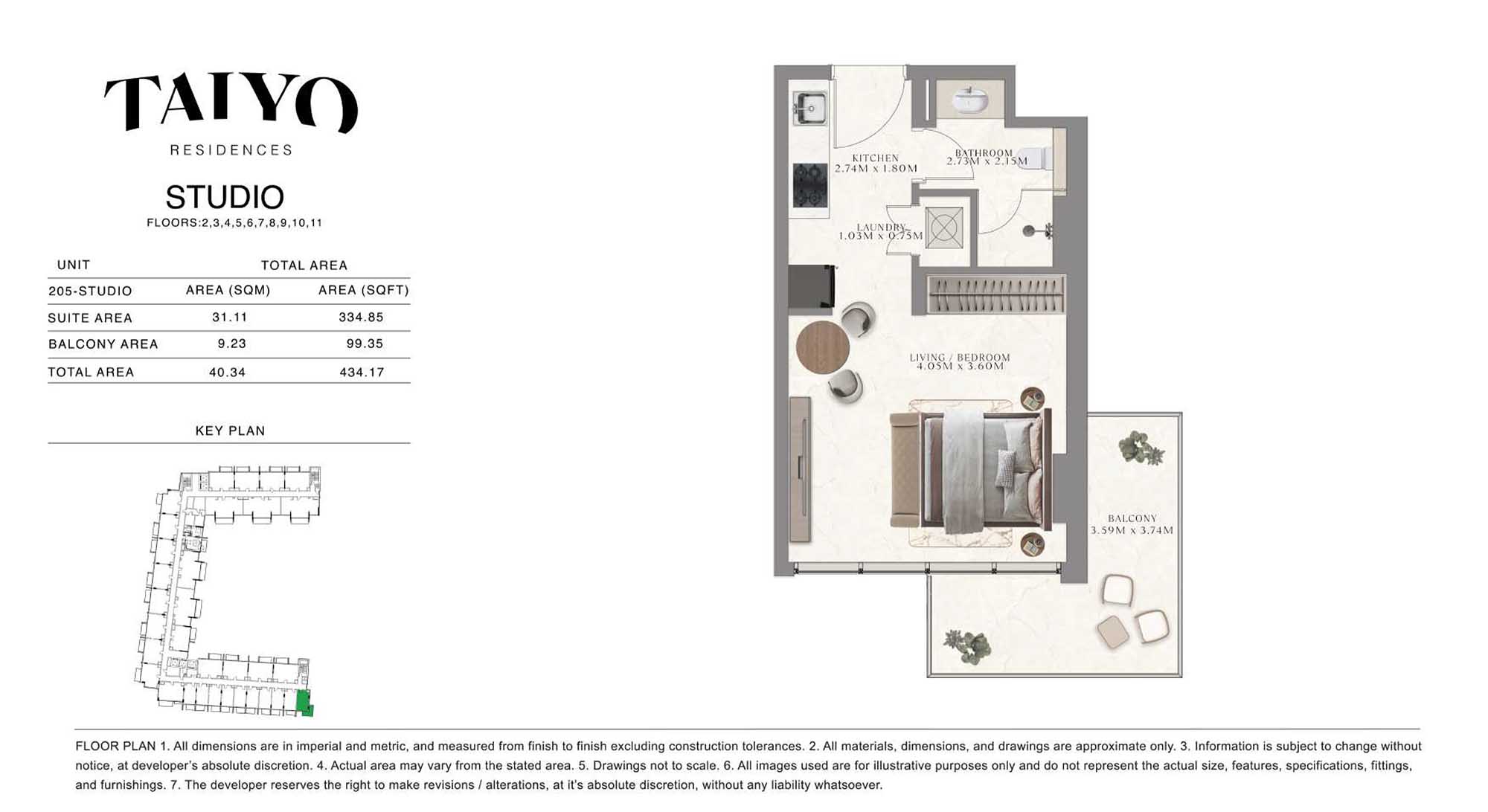 Taiyo Residences by LMD floor plan 1