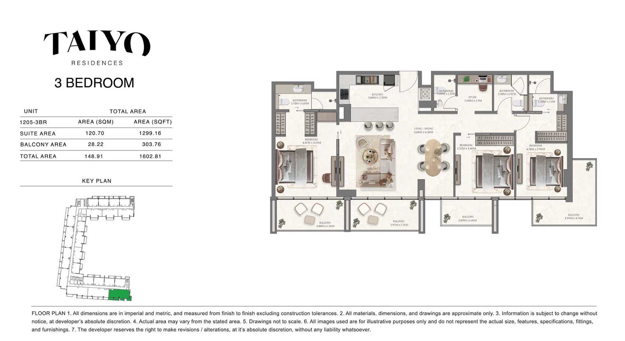 Taiyo Residences by LMD floor plan 4