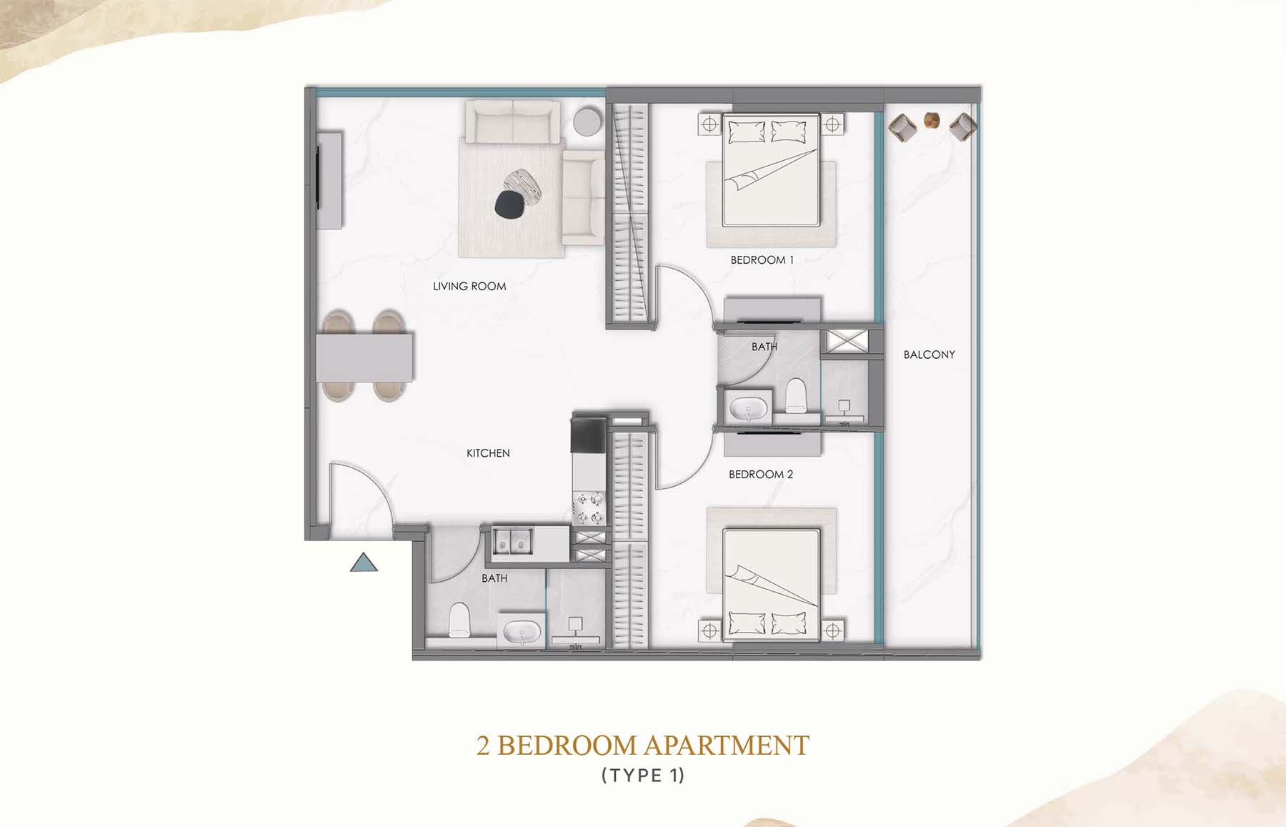 Samana Hills South at DIC floor plan 4