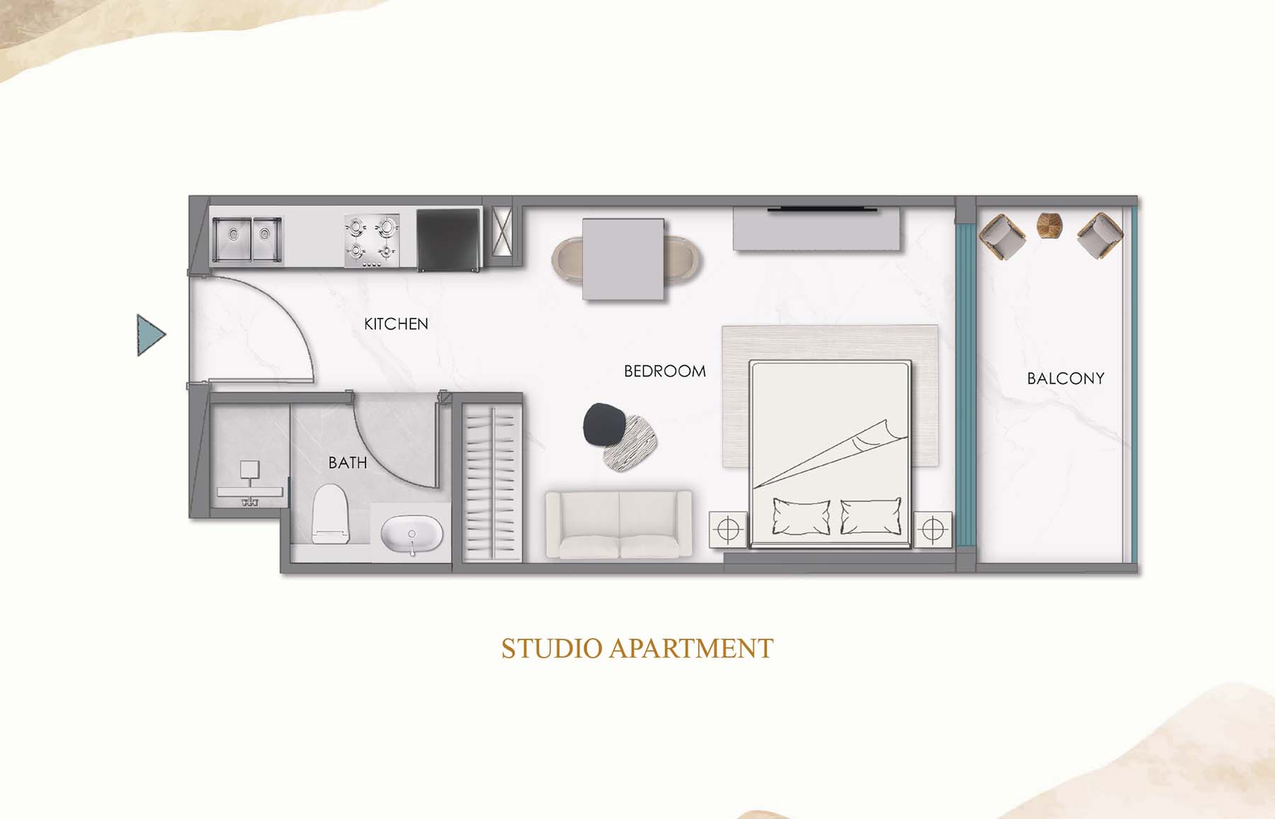 Samana Hills South at DIC floor plan 1