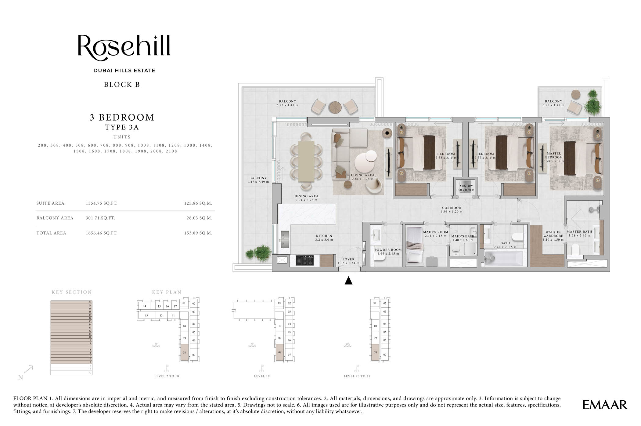 Rosehill at Dubai Hills Estate floor plan 3