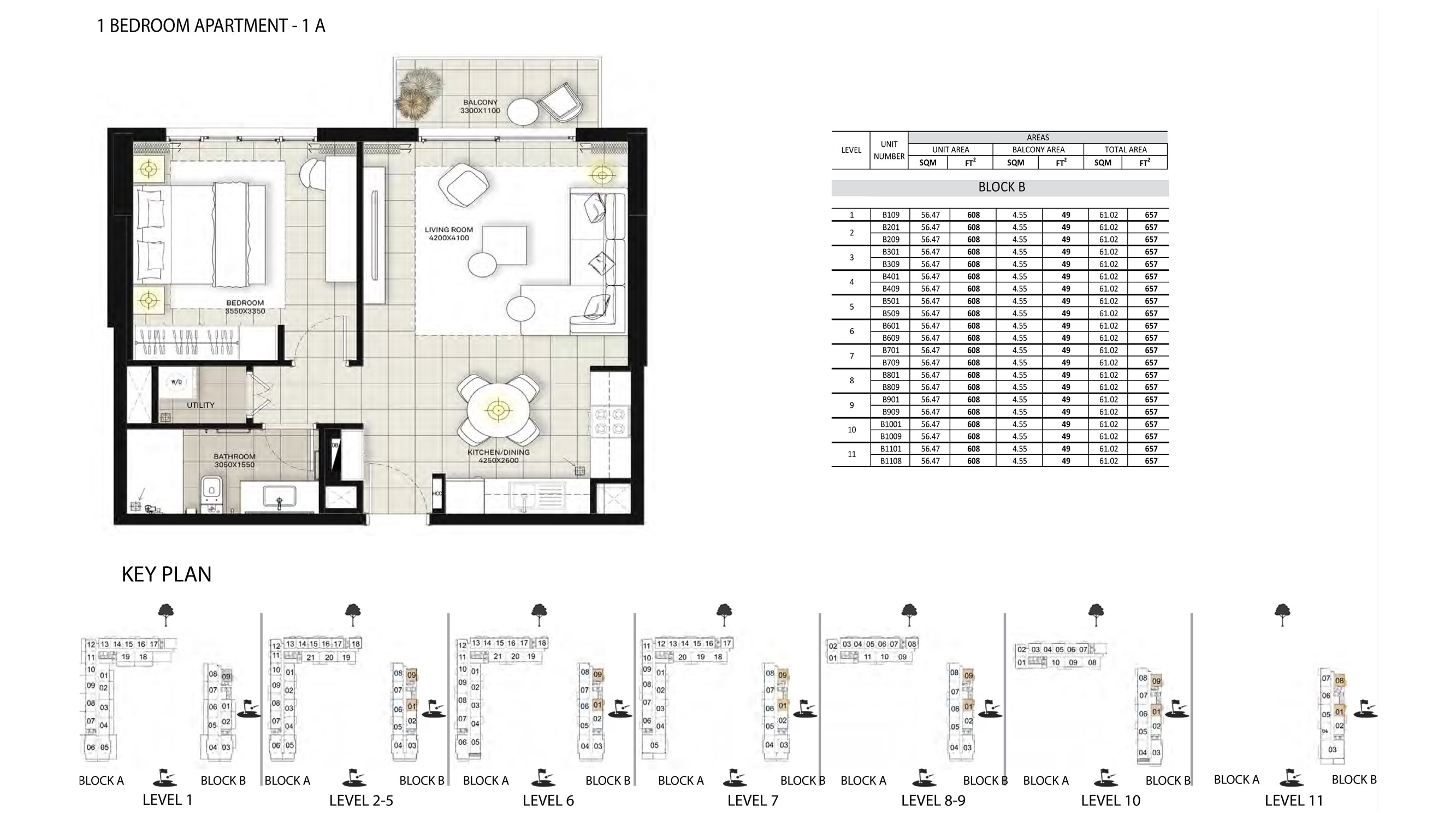 Azizi Aura floor plan 2